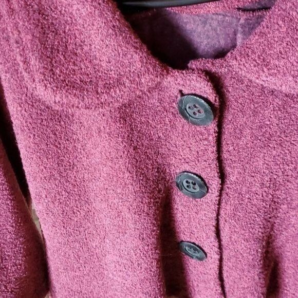 Vintage ALPS Deep V Collared Sz. M Long Sleeve Button Cardigan Size M / US 6-8 / IT 42-44 - 3 Thumbnail