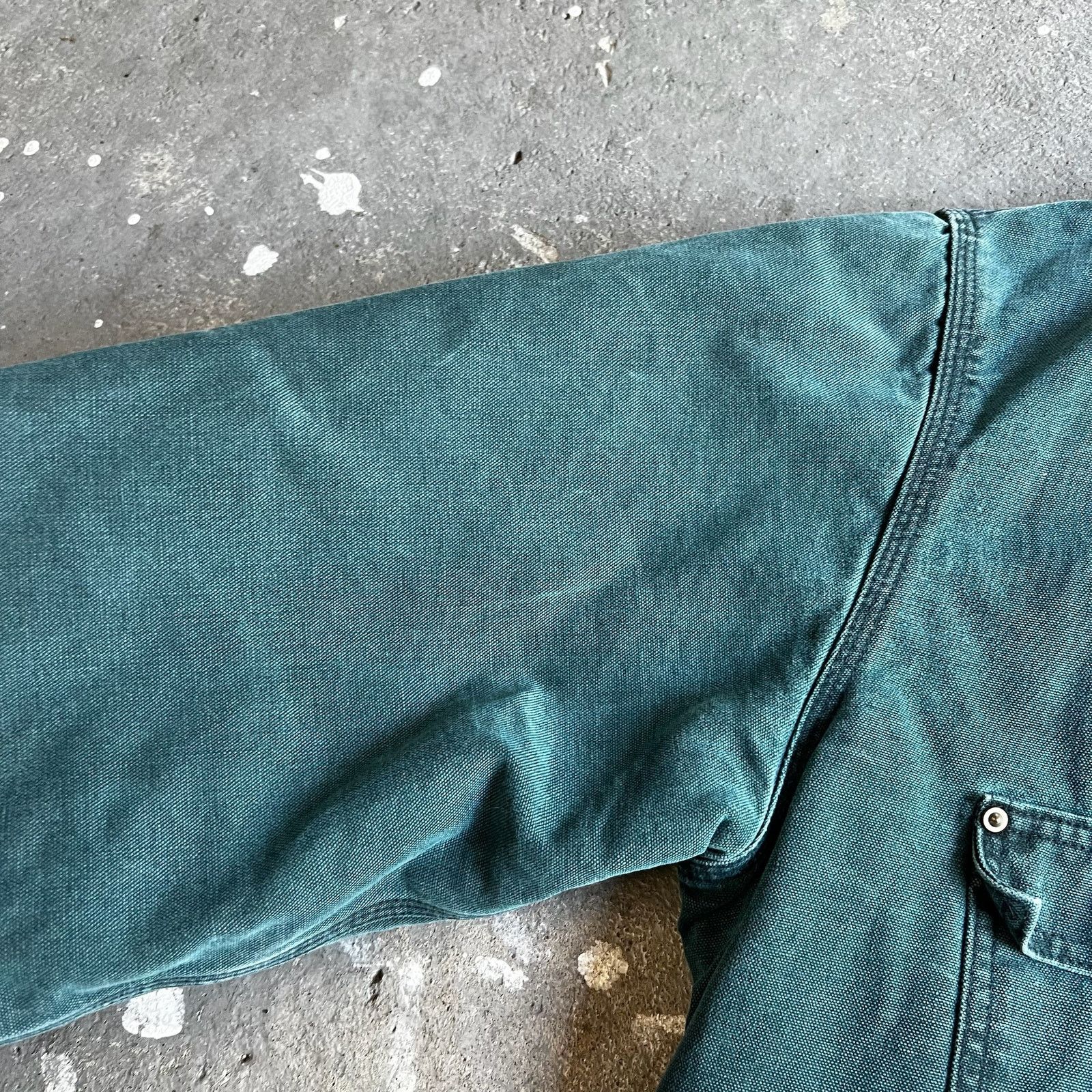 Carhartt × Vintage Carhartt green chore work wear jacket Size US L / EU 52-54 / 3 - 6 Thumbnail