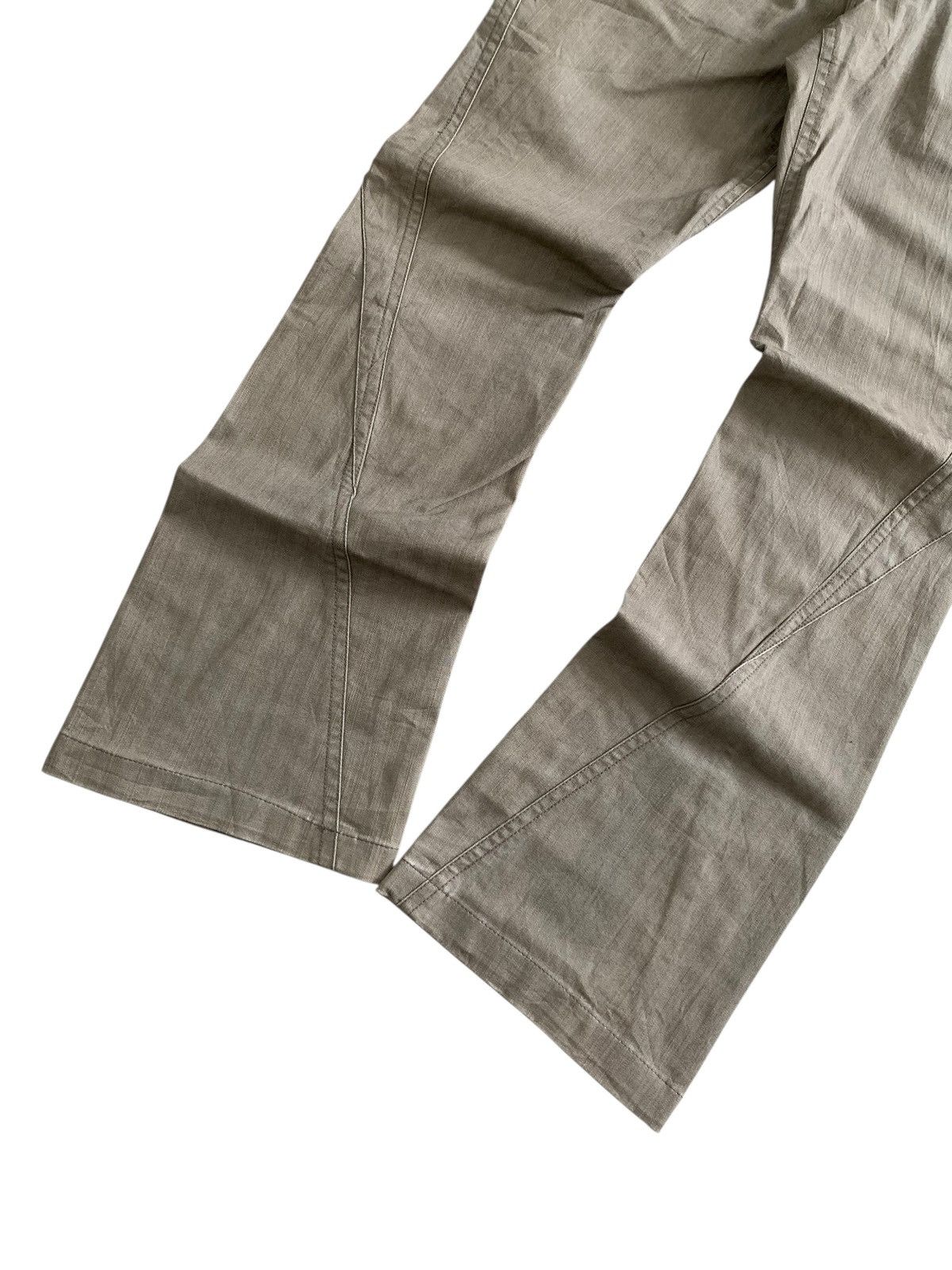 Michel Klein Michel Klein Homme Paris Spiral Flared Jeans Size US 28 / EU 44 - 6 Thumbnail