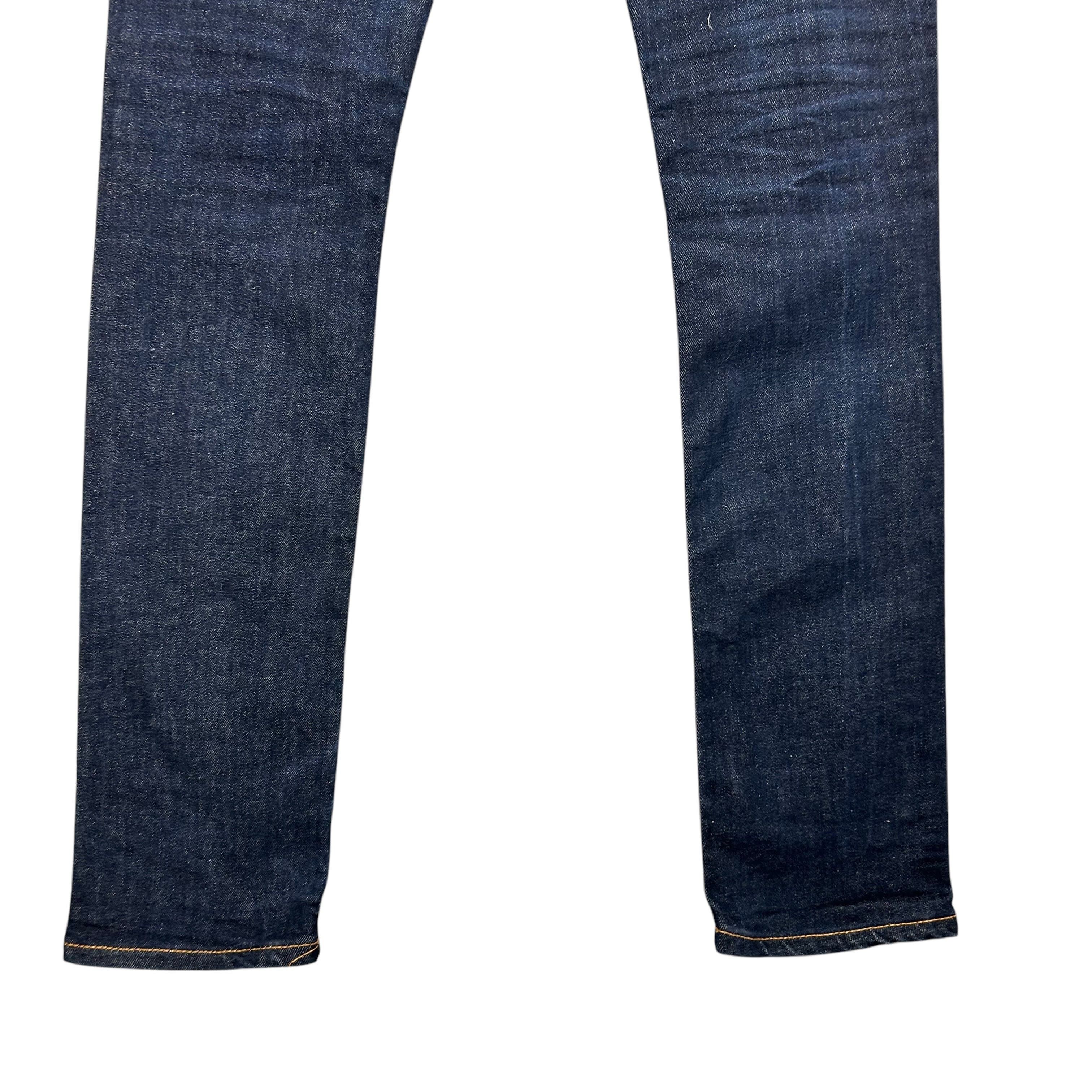 Nudie Jeans Nudie Jeans Tape Ted Org 16 Dips Dry Blue Denim Jeans W31L34 Size US 31 - 7 Thumbnail