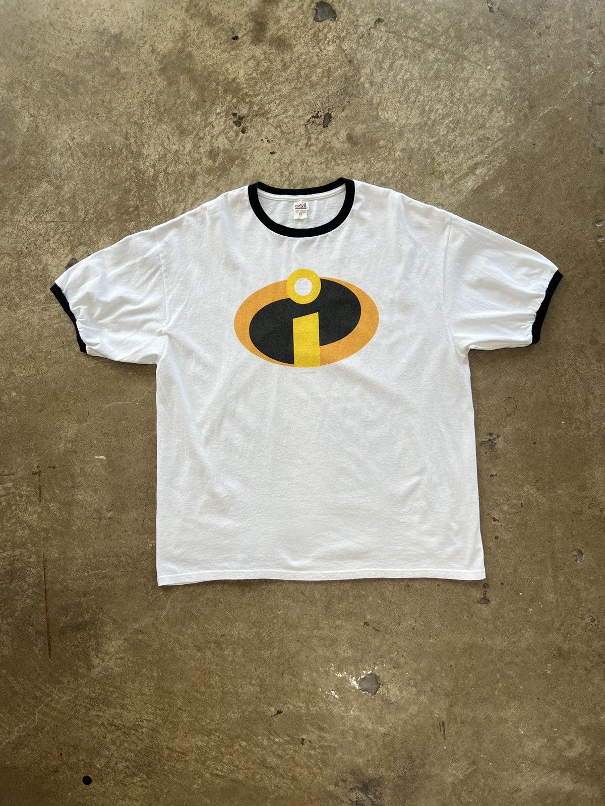 Vintage Vintage Incredibles Ringer Tee 2XL Size US XXL / EU 58 / 5 - 2 Thumbnail