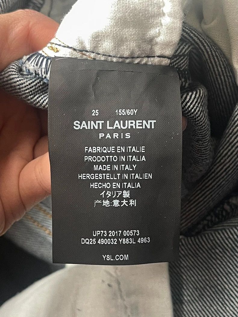Yves Saint Laurent Yves Saint Laurent YSL Women's Denim Pants Size 25 New-250 Size US 26 / EU 42 - 8 Thumbnail