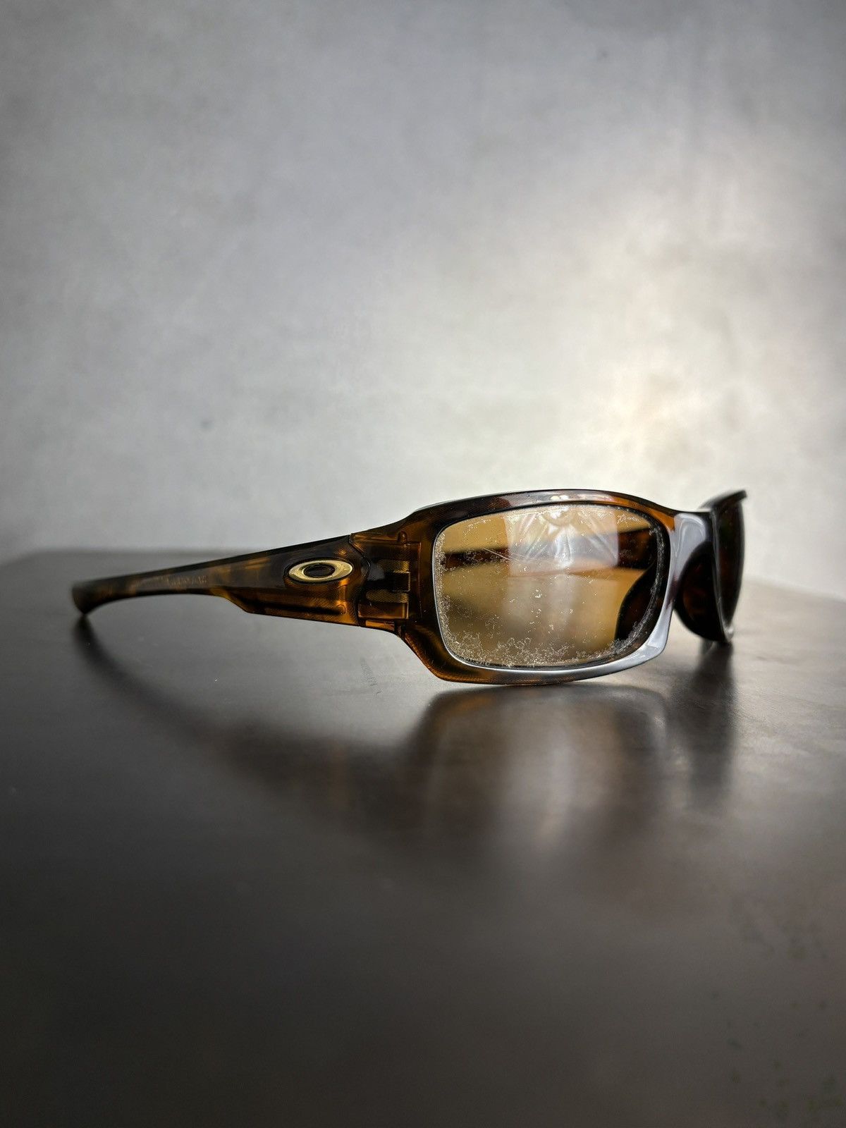 Vintage 2000s Vintage Sport Sunglasses Oakley Five Style 5 Wrap Race Size ONE SIZE - 8 Thumbnail