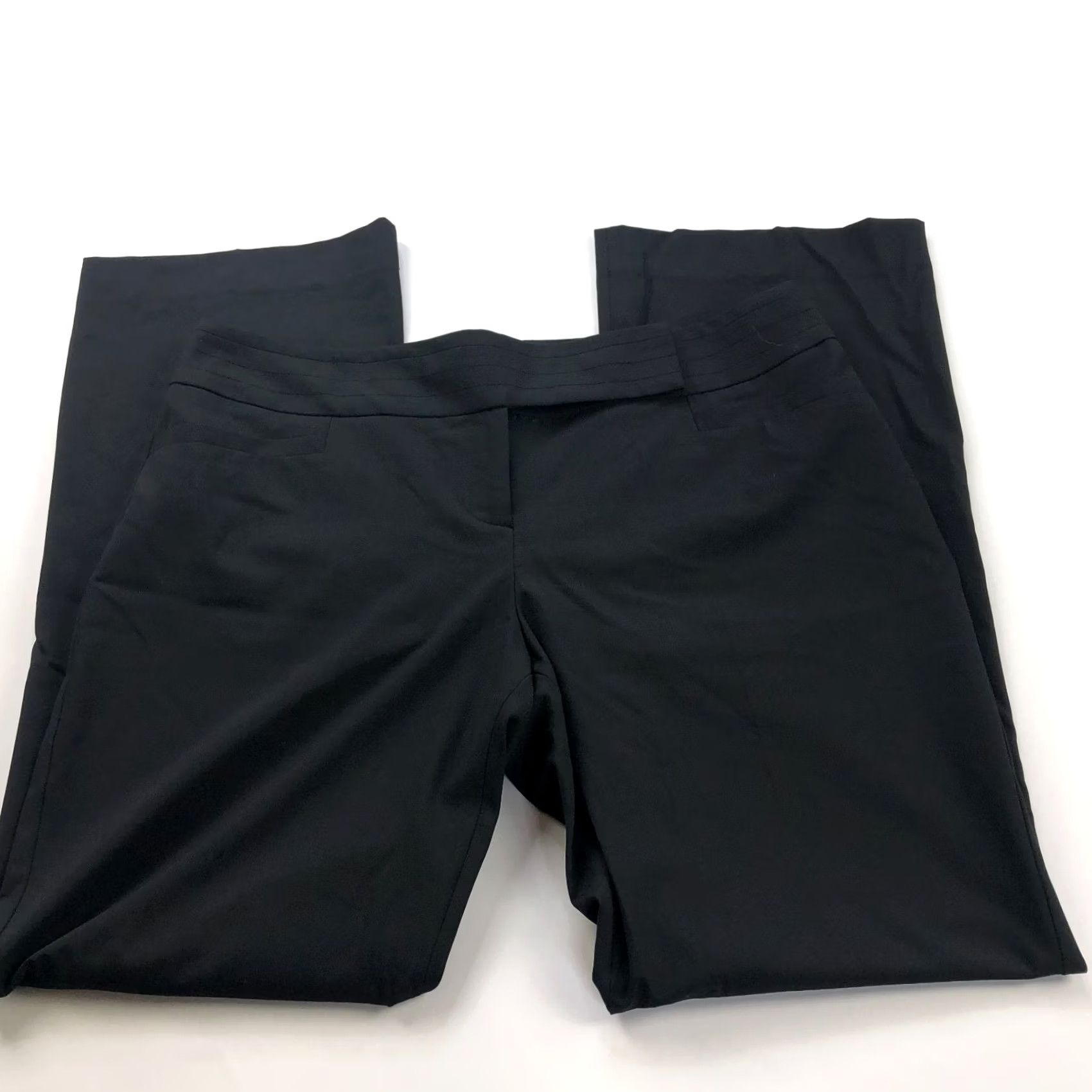 Vintage The Limited Cassidy Fit Flare 14 NEW Mid Rise Dress Pants Black Size 36" / US 14 / IT 50 - 3 Thumbnail