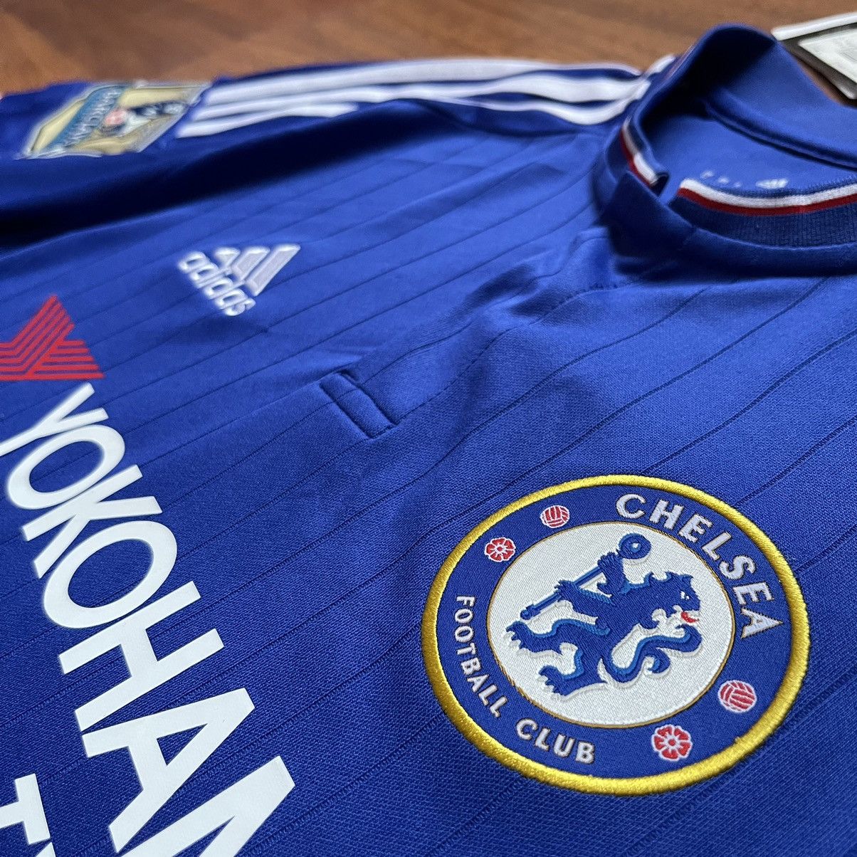 Adidas CHELSEA ADIDAS 2014/2015 FOOTBALL HOME JERSEY #10 HAZARD Size US M / EU 48-50 / 2 - 5 Thumbnail
