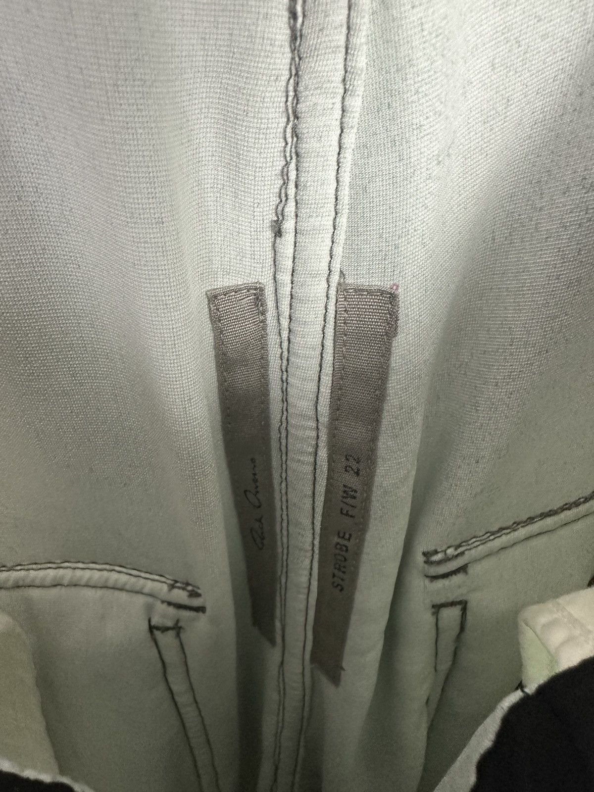Rick Owens FW22 ‘STROBE’ Velour Pajama Bela Trousers Size US 34 / EU 50 - 10 Thumbnail