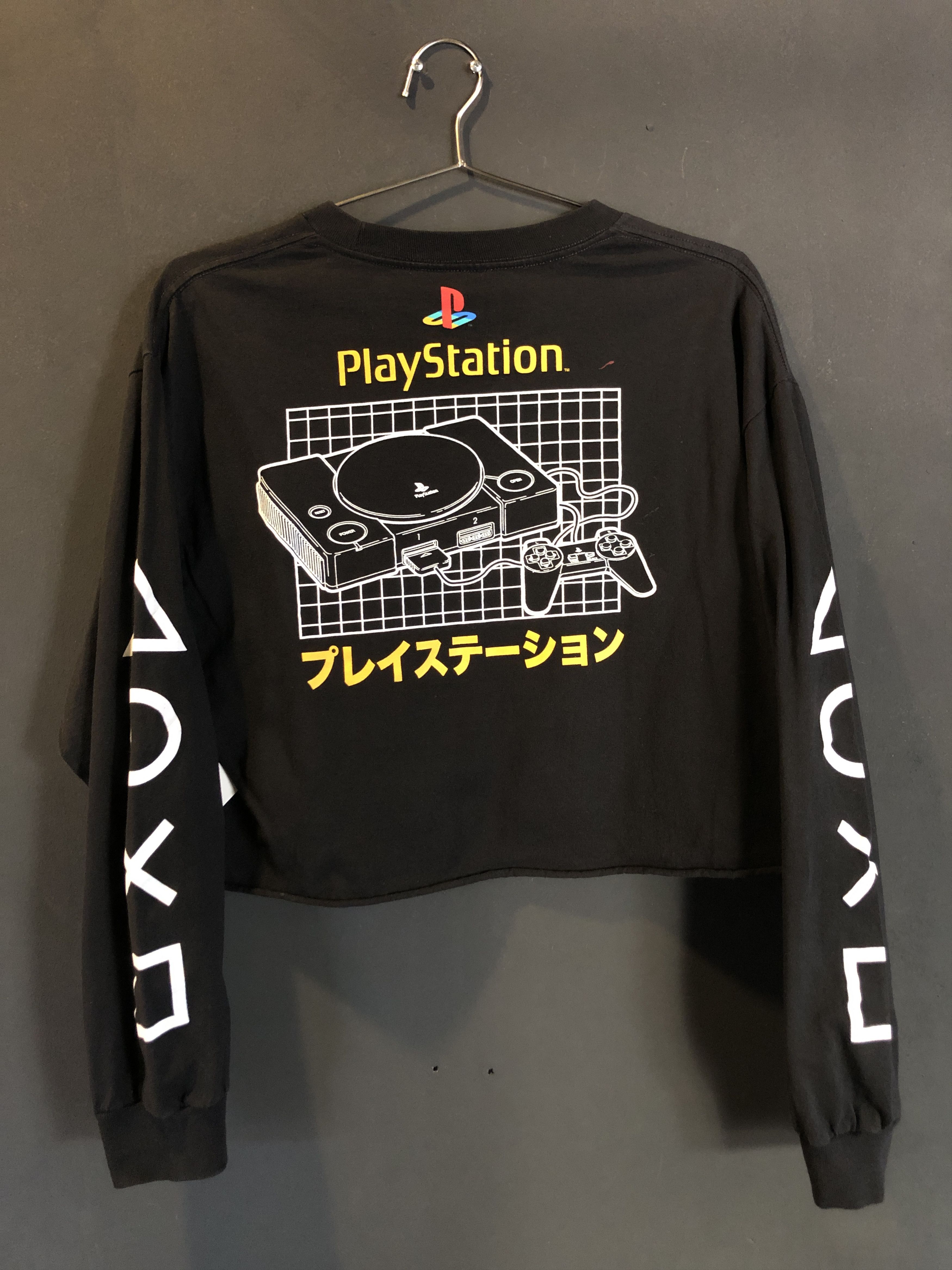 Other Longsleeve Playstation Crop Top Size US L / EU 52-54 / 3 - 3 Thumbnail