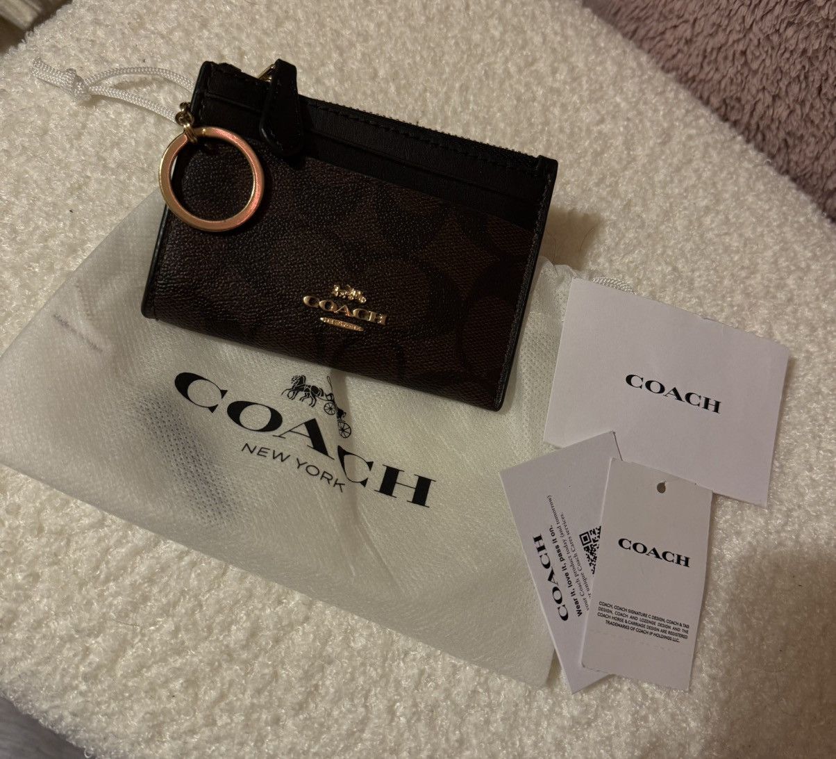 Coach Coach Mini Skinny ID Case Size ONE SIZE - 6 Thumbnail