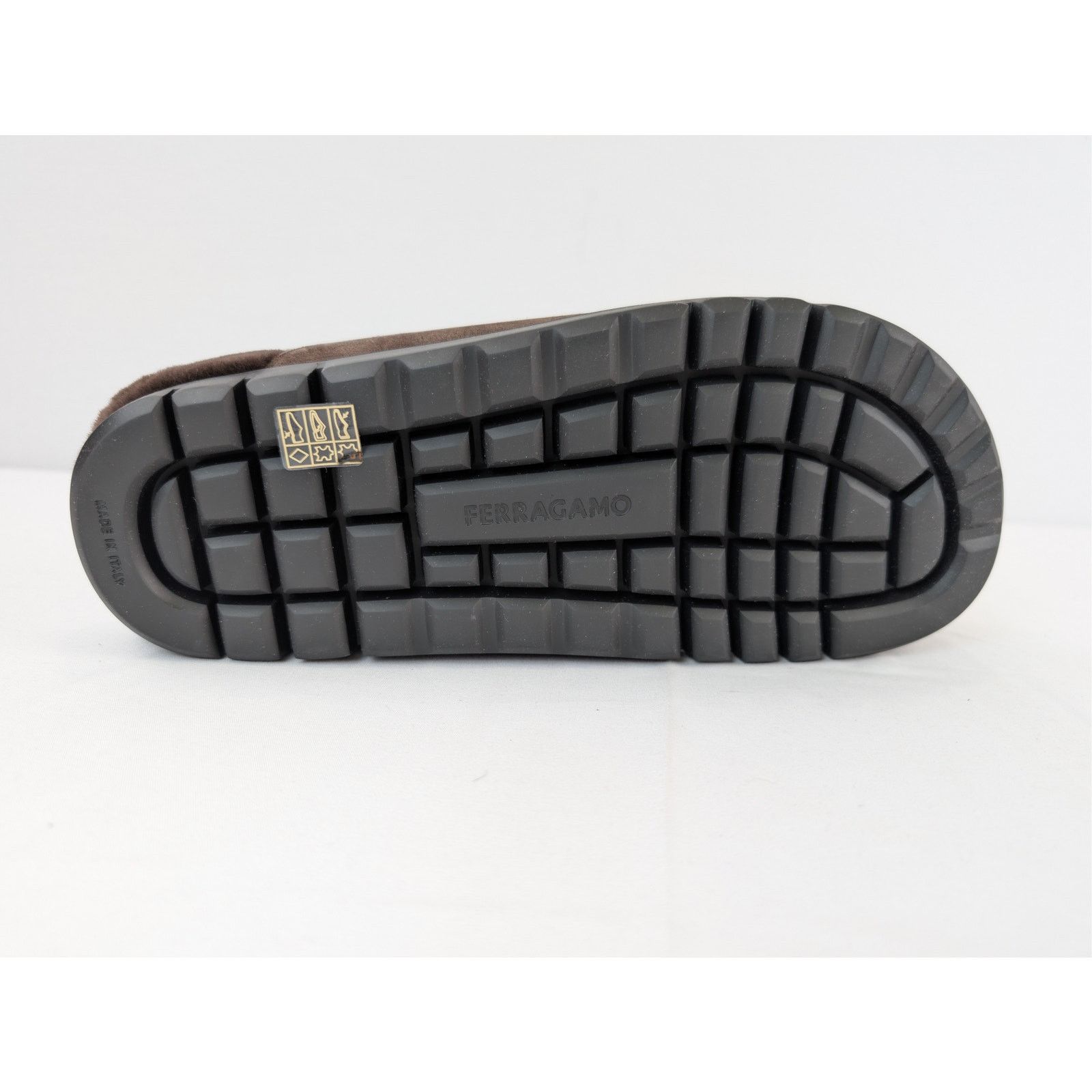 Salvatore Ferragamo o1rshd1 T. Moro 23 Calf Mules in Brown Size US 8 / EU 41 - 11 Thumbnail