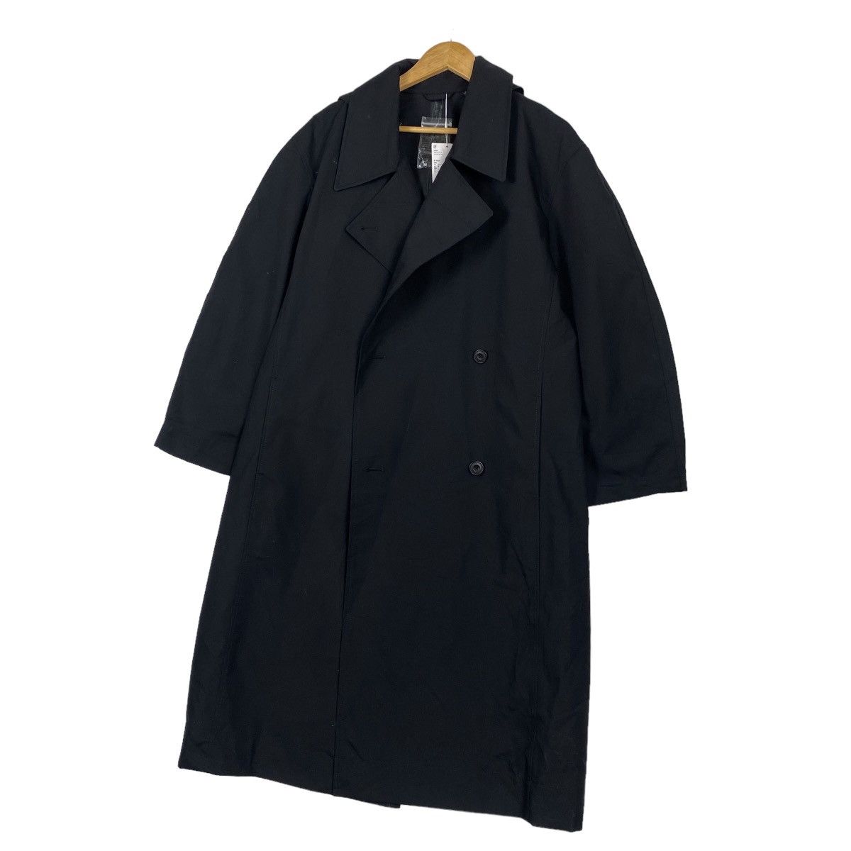 Japanese Brand Uniqlo U Overcoat double breasted waterproff Size US M / EU 48-50 / 2 - 2 Thumbnail