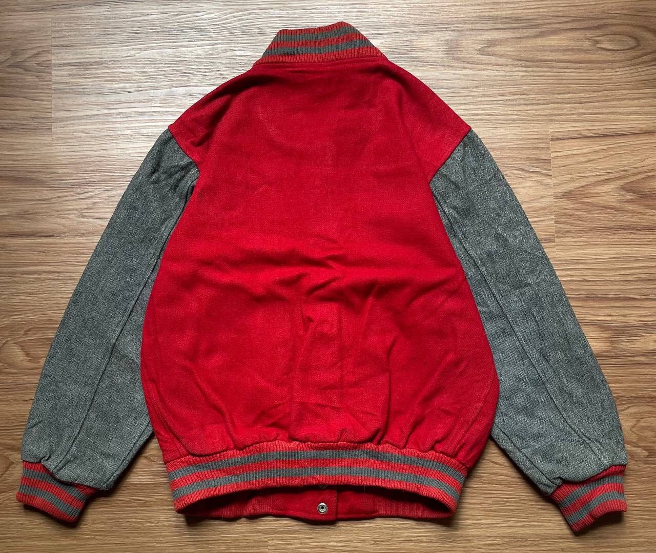 Japanese Brand × Vintage Vintage Varsity Jacket Big Logo Cotton Jacket Size US M / EU 48-50 / 2 - 8 Thumbnail
