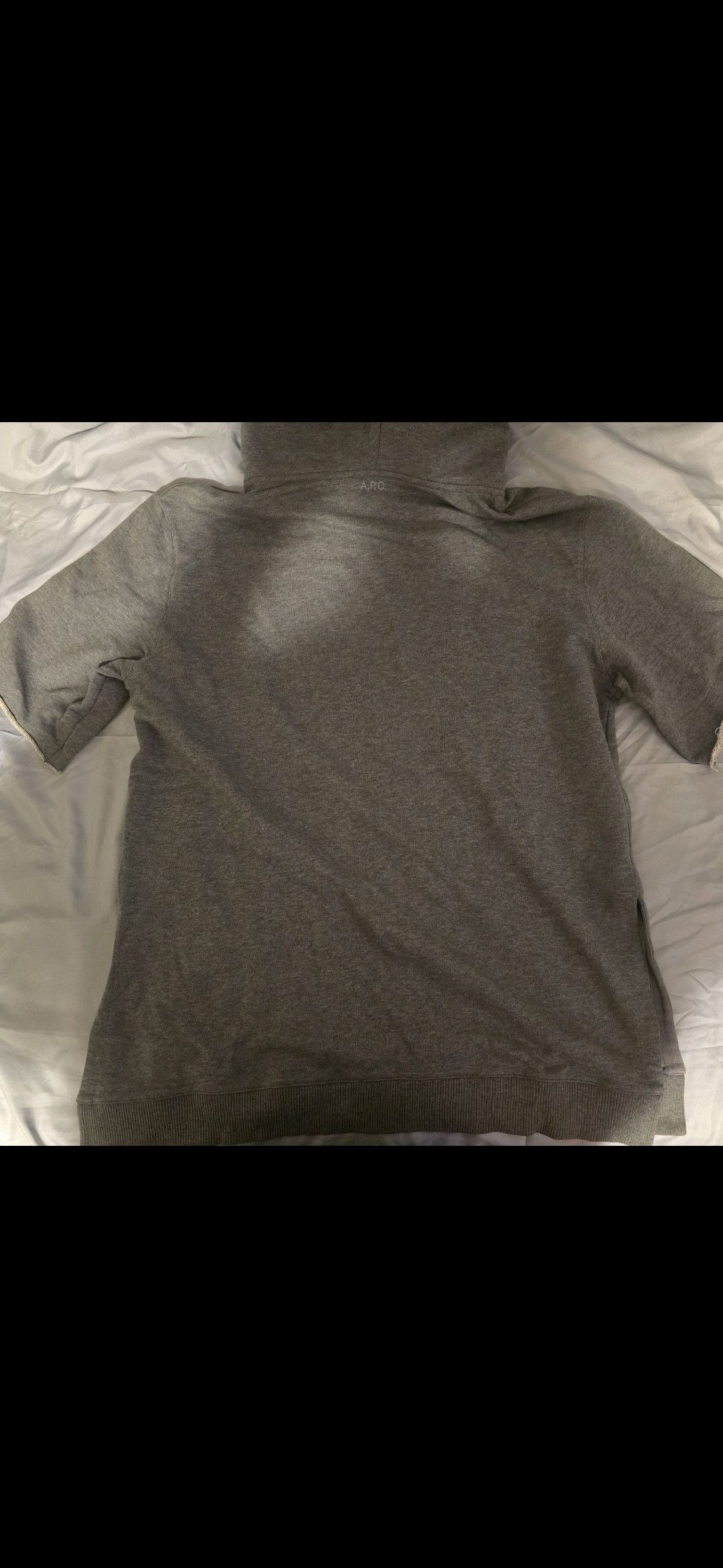 A.P.C. Rare Kanye West A.P.C shortsleve hoodie size L Size US L / EU 52-54 / 3 - 6 Thumbnail