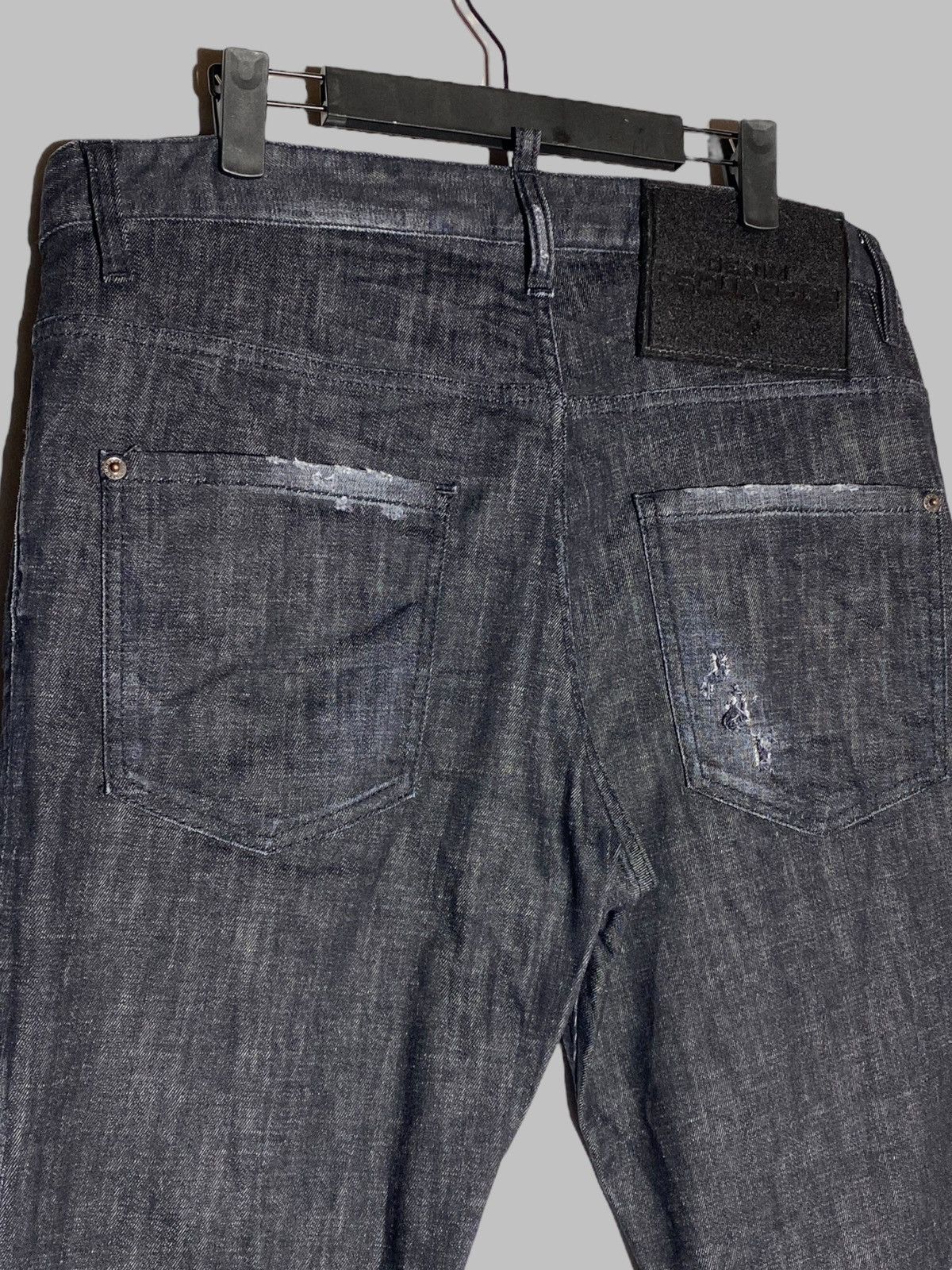 Dsquared2 🔥 DSQUARED2 BLACK WASHED JEANS SLIM TAPERED Y2K VIBES Size US 40 / EU 56 - 11 Thumbnail