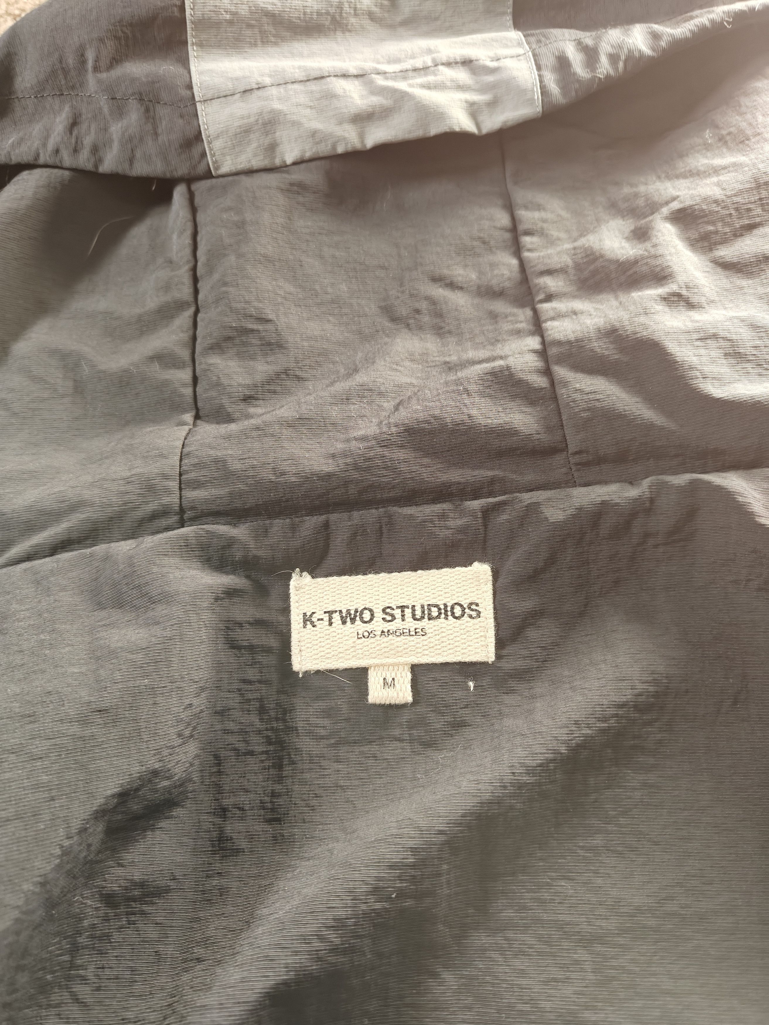 K-Two Studios ktwo studios rain jacket ~fw2023 - mens M - like new Size US M / EU 48-50 / 2 - 11 Thumbnail