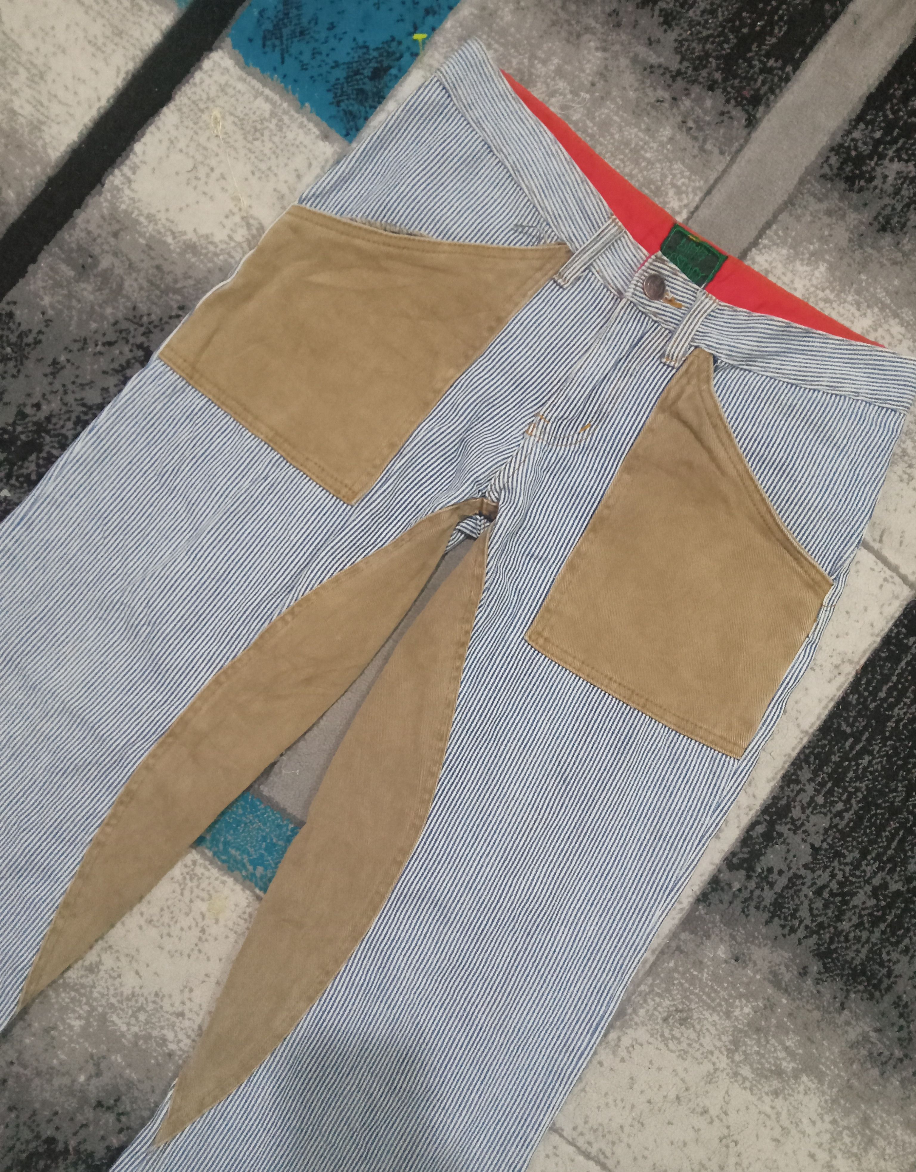Other Limit Ecstacy Hickory Flare Very Rare Pants Size 30" / US 8 / IT 44 - 6 Thumbnail