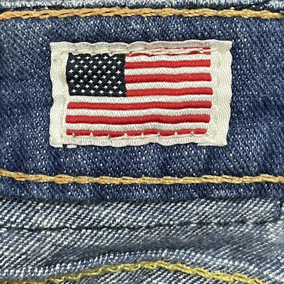 True Religion × Vintage Rare Vintage True Religion Made In Usa Flared Jeans 1990s Size US 31 - 10 Thumbnail