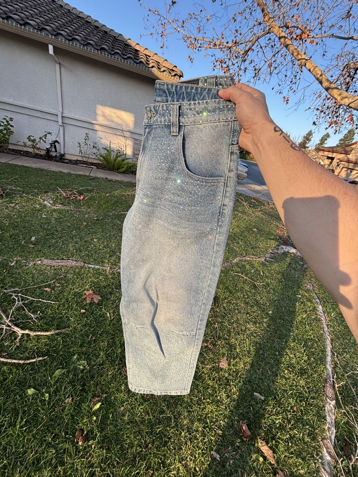Other STUDDED STREETWEAR DENIM Size US 32 / EU 48 - 9 Thumbnail