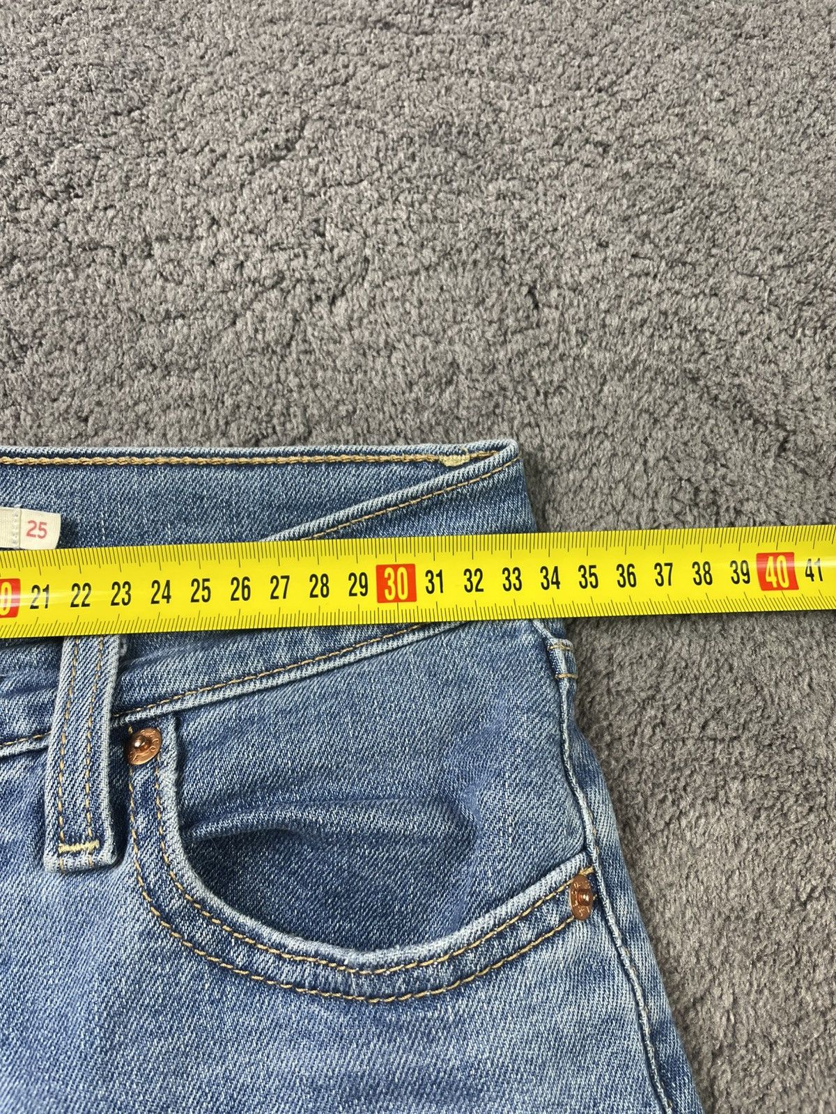 Levi's Jean’s Levi’s Ribcage Straight Ankle W25 L27 Size 25" / US 0 / IT 36 - 19 Thumbnail