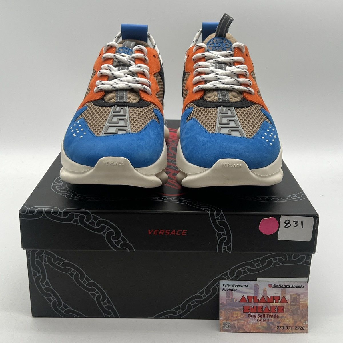 Versace Versace chain reaction 2 punky cargo zesty Size US 8 / EU 41 - 2 Thumbnail