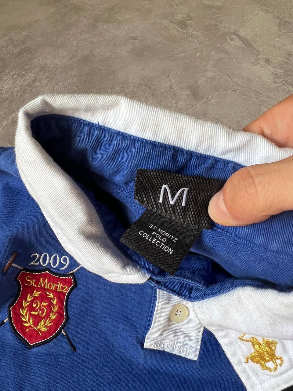Strellson Vintage Polo St.Moritz Rugby Shirt Size US M / EU 48-50 / 2 - 10 Thumbnail
