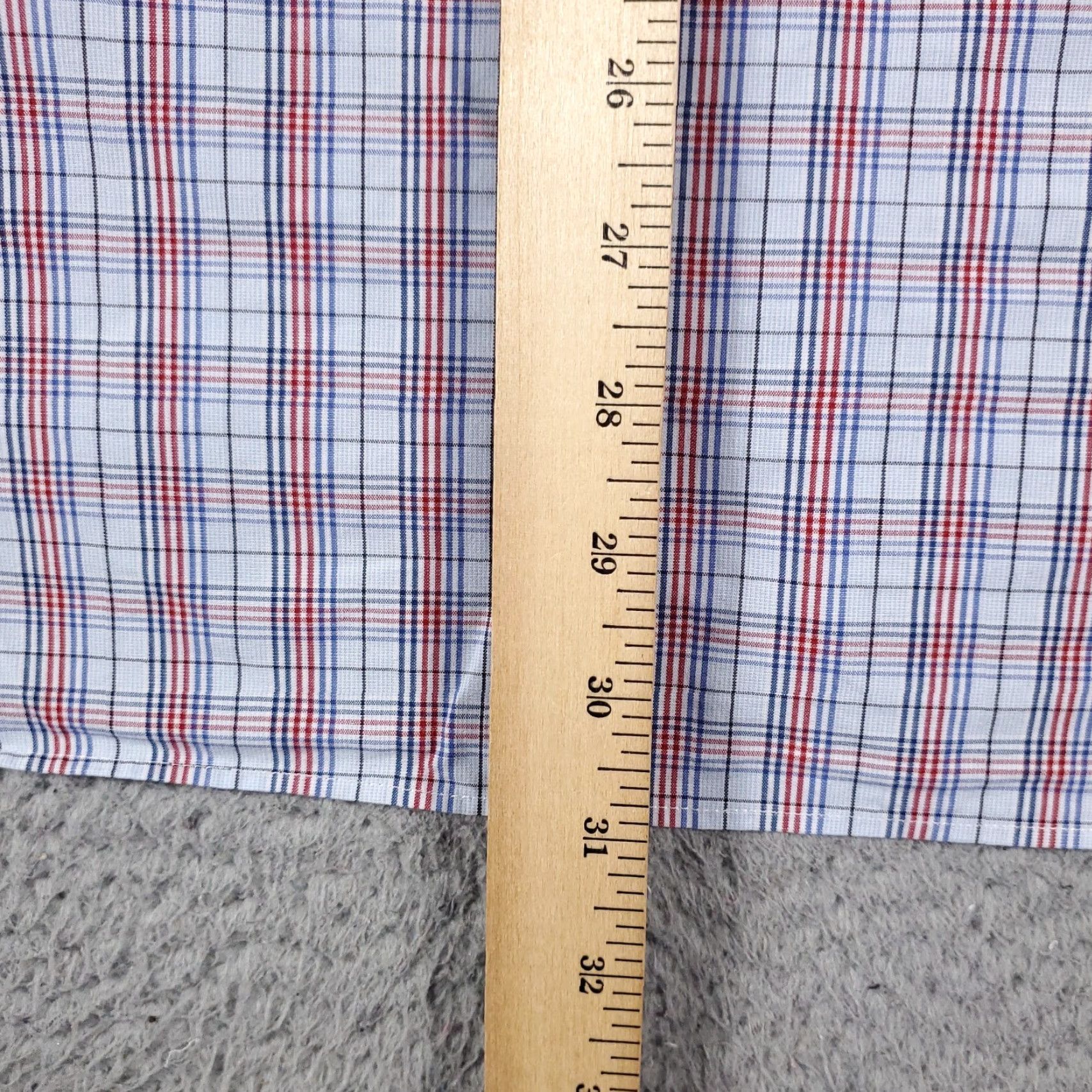 Nautica Nautica Shirt Mens 2XL Blue Plaid Casual Button Up Long Sleeve Size US XXL / EU 58 / 5 - 5 Thumbnail