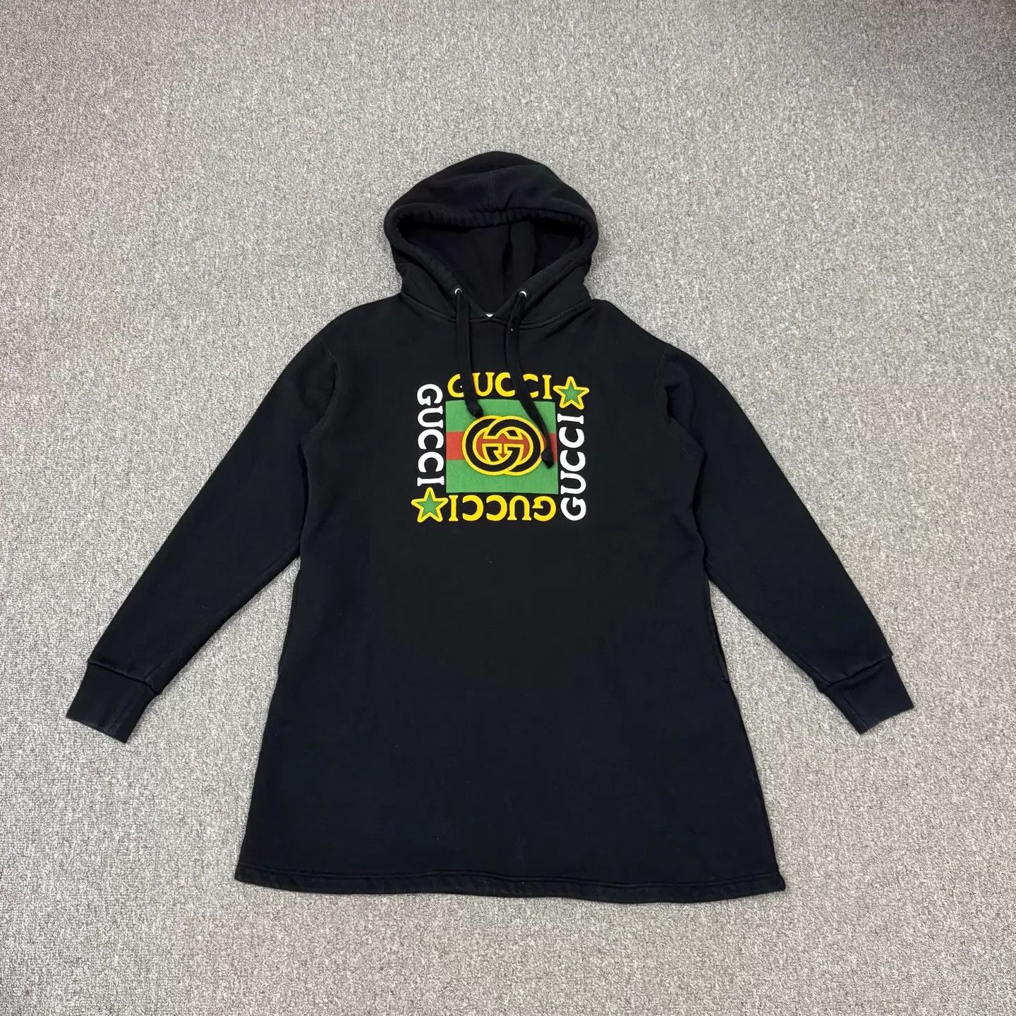 Gucci Gucci GG Logo Hoodie Dress XS 99 New Size XS / US 0-2 / IT 36-38 - 1 Thumbnail