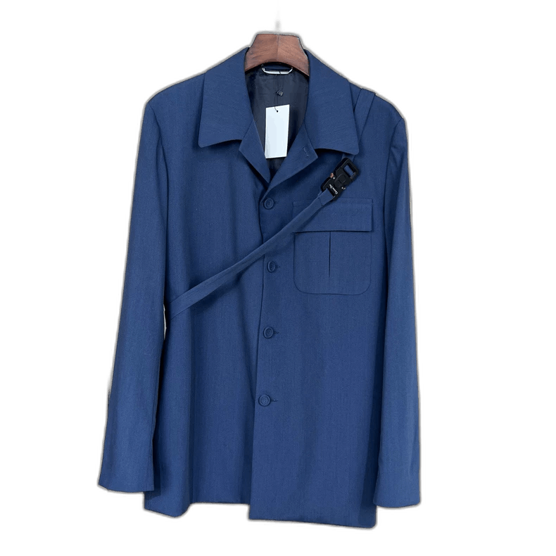 Dior Dior Deep Blue Wool Suit Jacket Size US XXL / EU 58 / 5 - 1 Thumbnail