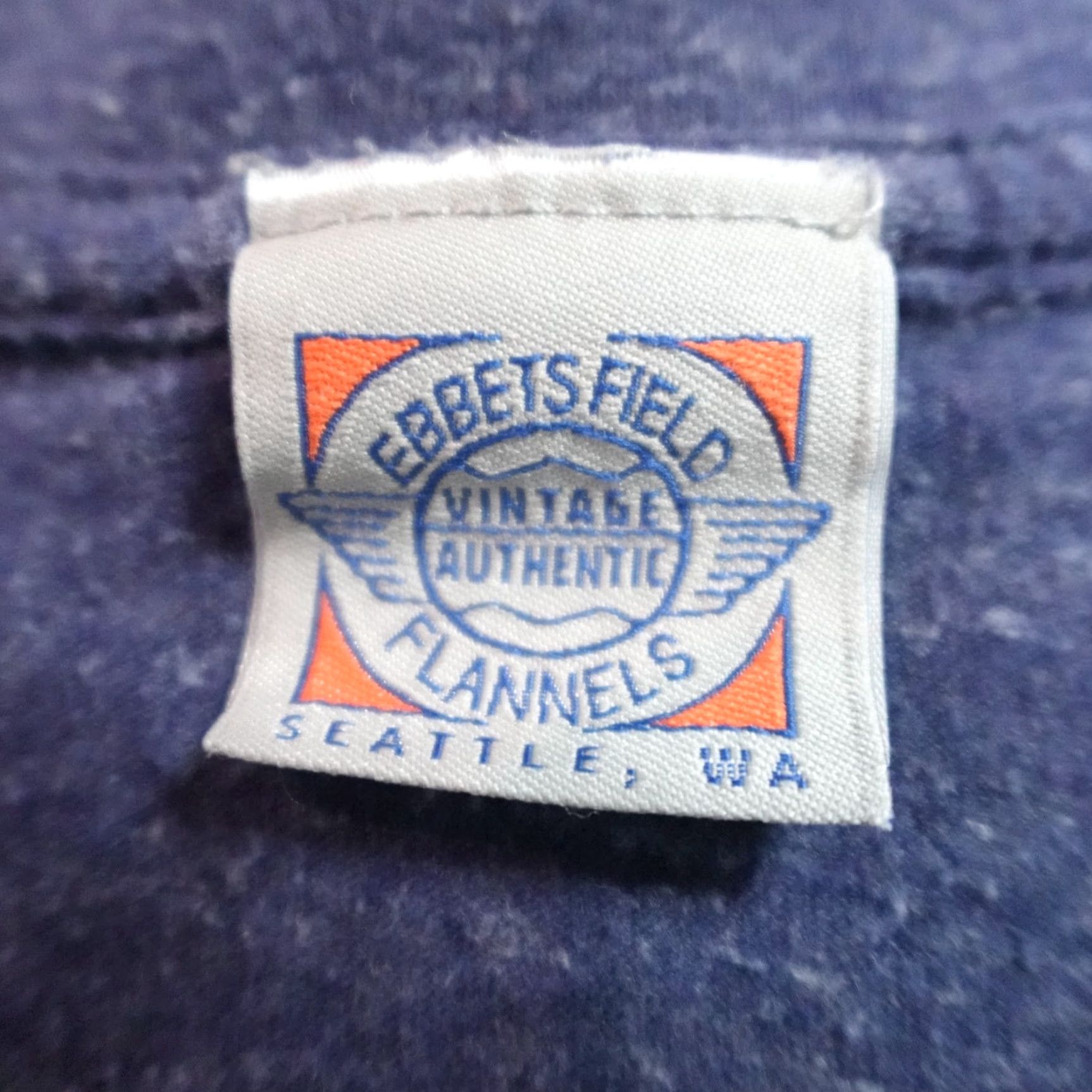 Ebbets Field Flannels VINTAGE Ebbets Field Flannels Shirt L Blue Buffalo Federal League Baseball Size US L / EU 52-54 / 3 - 3 Thumbnail