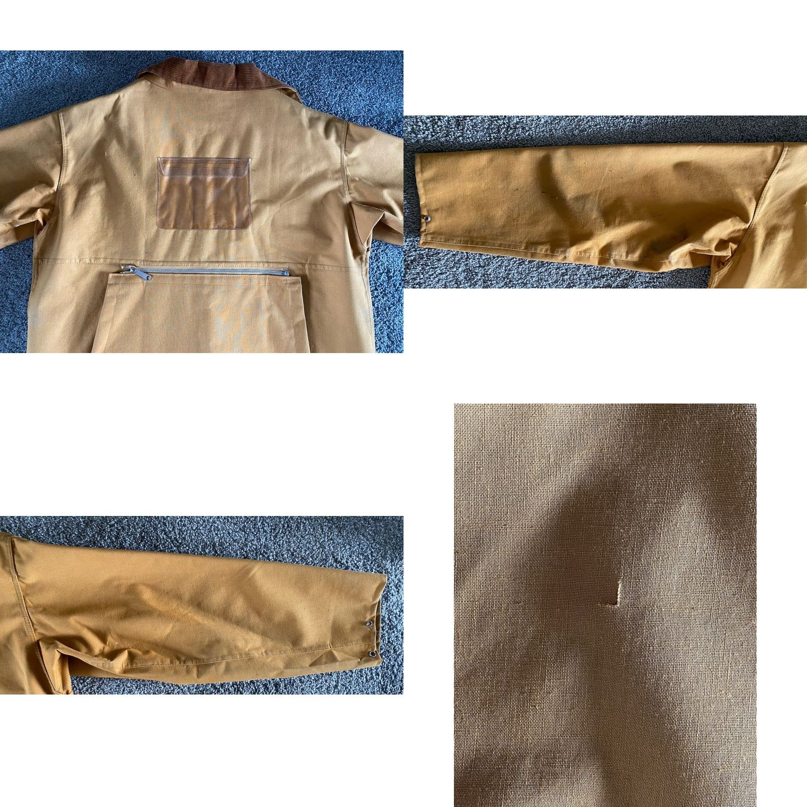 Vintage VTG Weatherite Sportswear Hunting Rain Jacket Made In Japan Mens M Brown Zip Jacket 80s 90s Classic Hipster Jacket Casual Travel Workwear Pockets Size US M / EU 48-50 / 2 - 11 Thumbnail