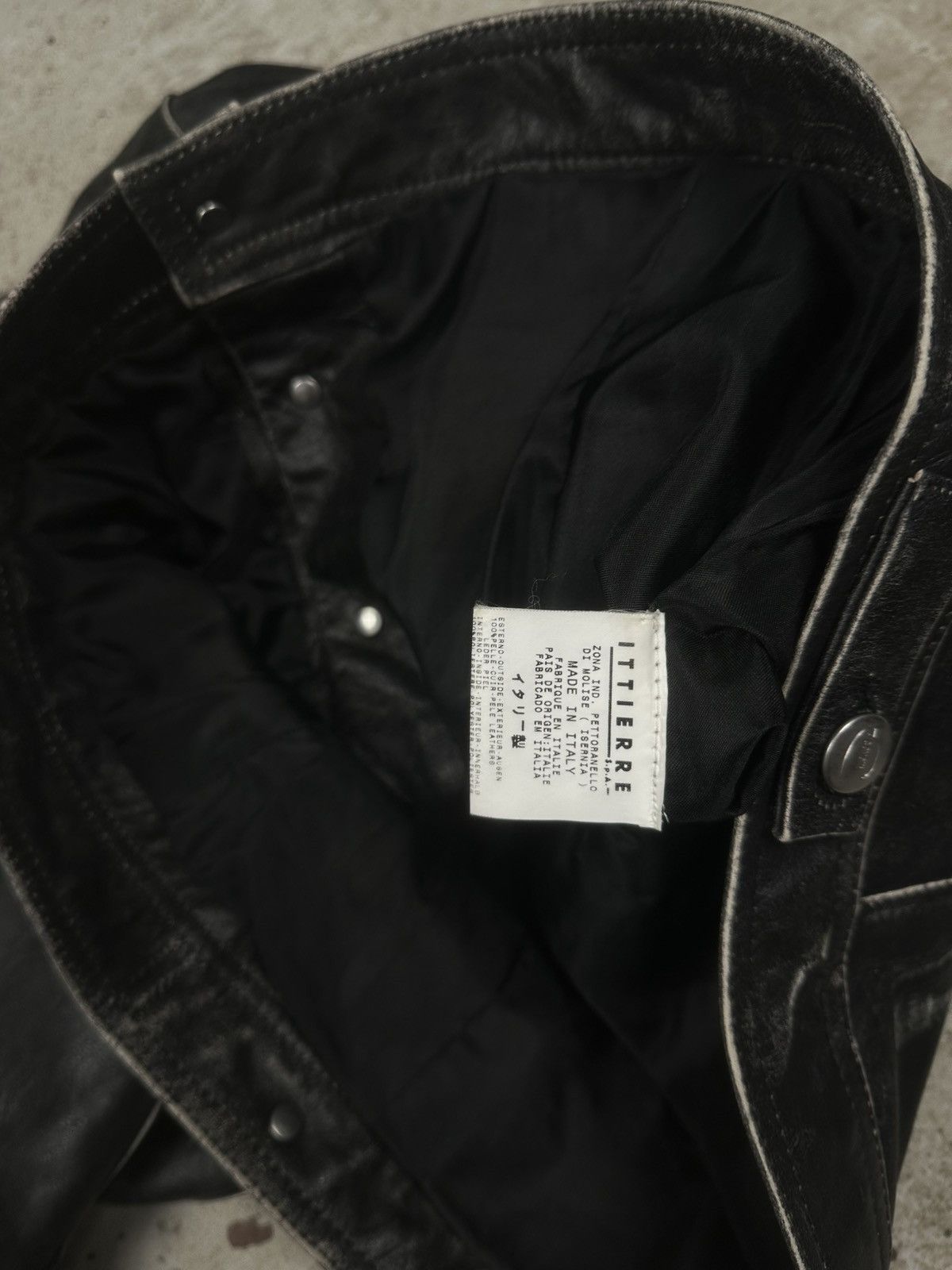 Just Cavalli Cavalli 2000s Eroded Brut Archive Leather Trucker Jacket Size M / US 6-8 / IT 42-44 - 11 Thumbnail