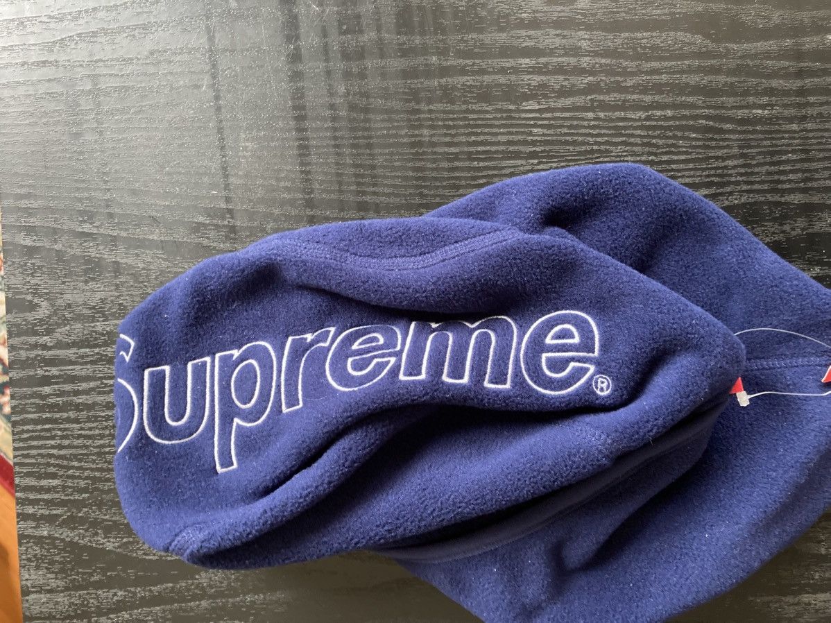 Supreme Supreme Polartec Balaclava Navy FW24 Size ONE SIZE - 7 Thumbnail