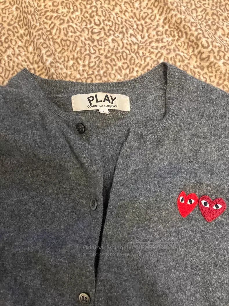 Comme des Garcons Comme Des Garcons Wool Knit Cardigan Size L / US 10 / IT 46 - 2 Thumbnail
