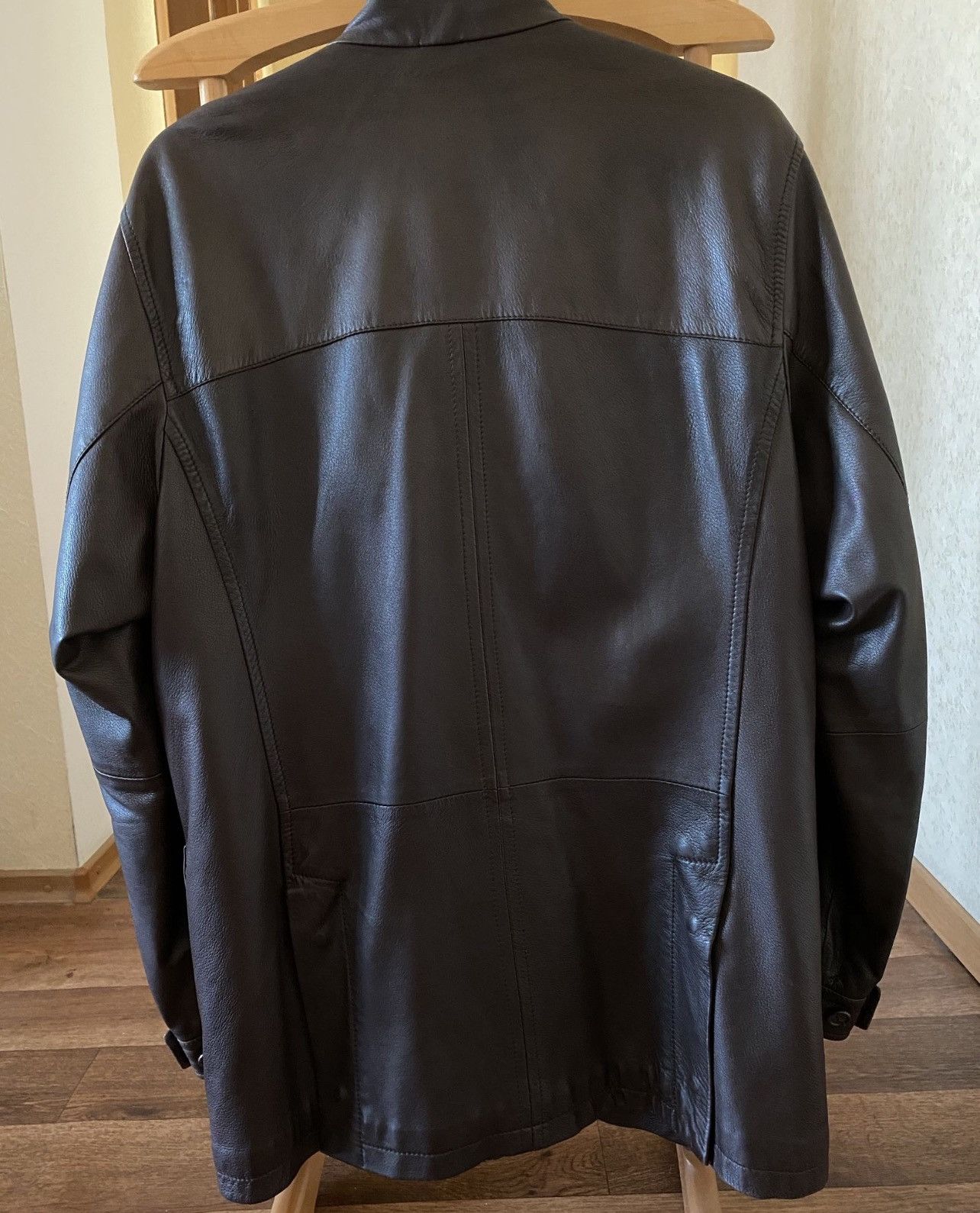 Burberry Burberry Black Leather Jacket Size US L / EU 52-54 / 3 - 5 Thumbnail