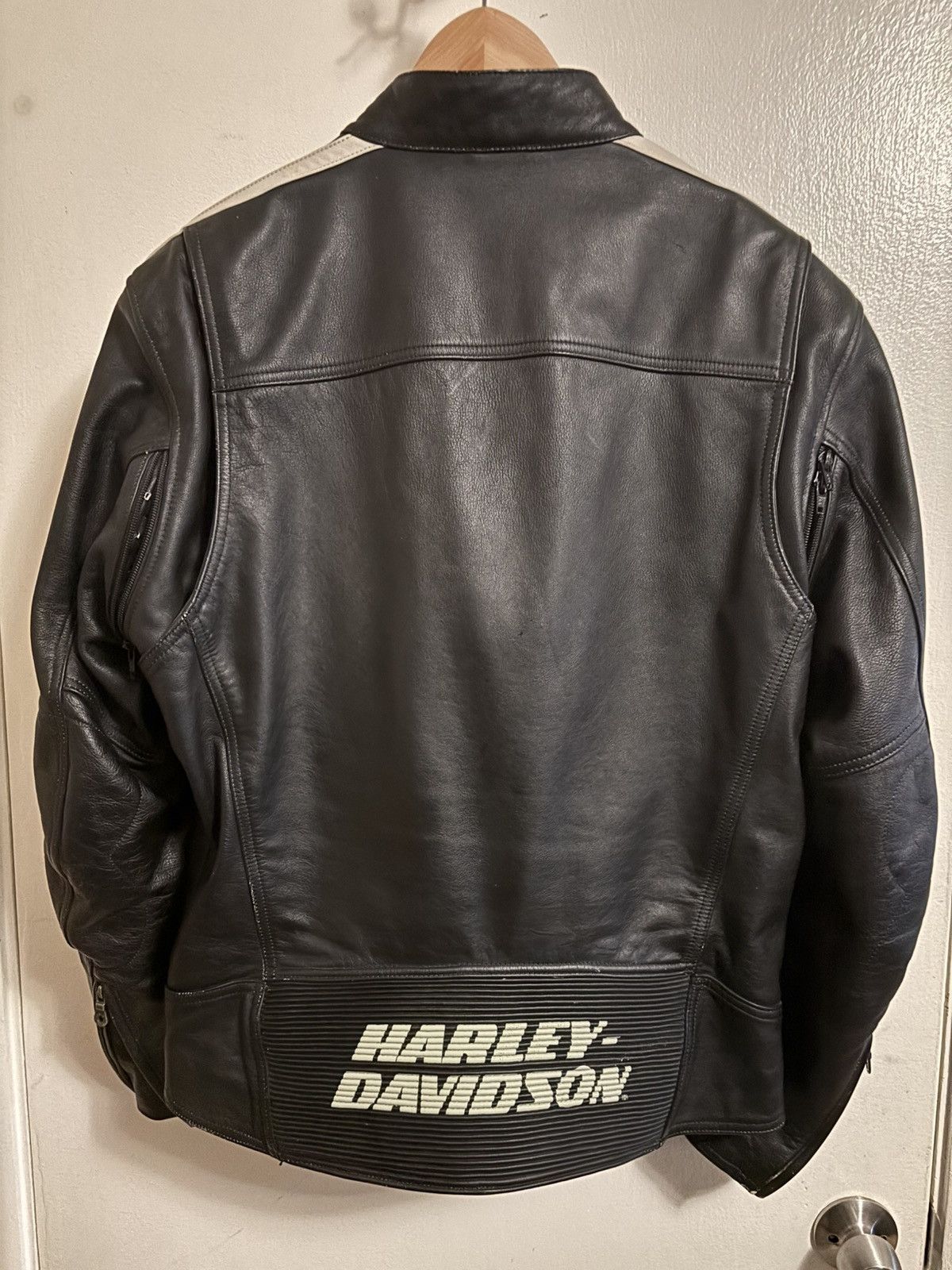 Harley Davidson Harley Davidson Leather Motorcycle Jacket Size US L / EU 52-54 / 3 - 6 Thumbnail