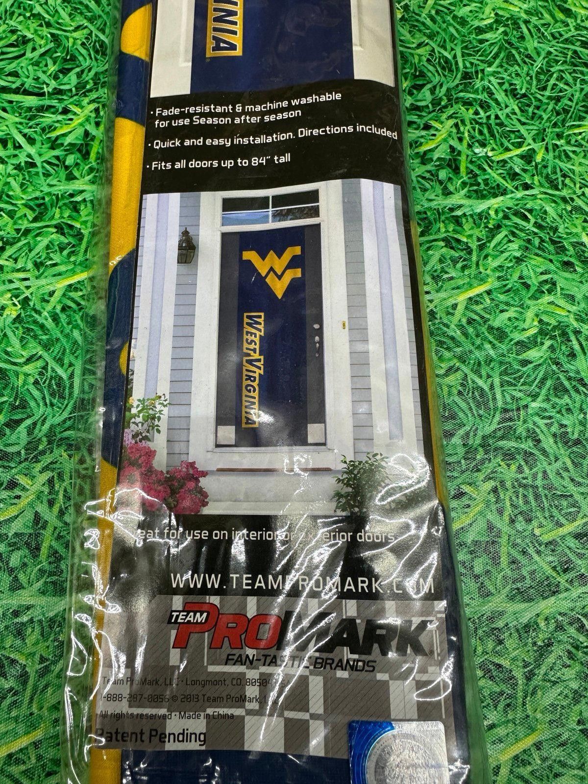 NFL West Virginia Mountaineers Door Banner NCAA Size ONE SIZE - 3 Thumbnail