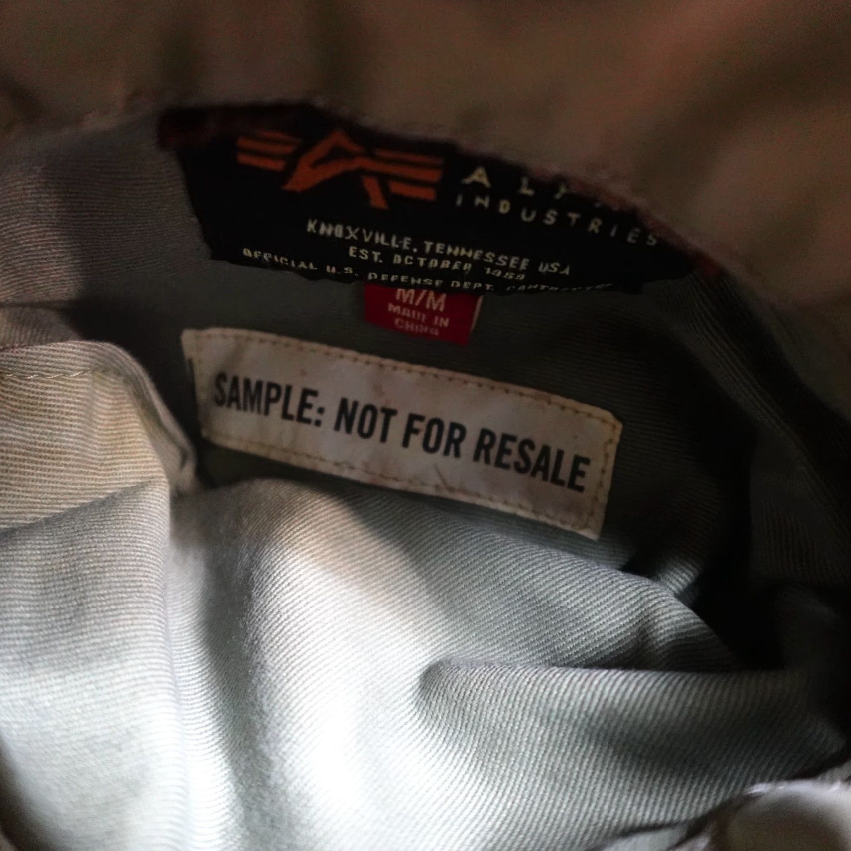 Vintage **Green Solid Alpha Industries Mens Bomber Jacket Medium** User: Green Solid Alpha Industries Mens Bomber Jacket Medium Size US M / EU 48-50 / 2 - 5 Thumbnail