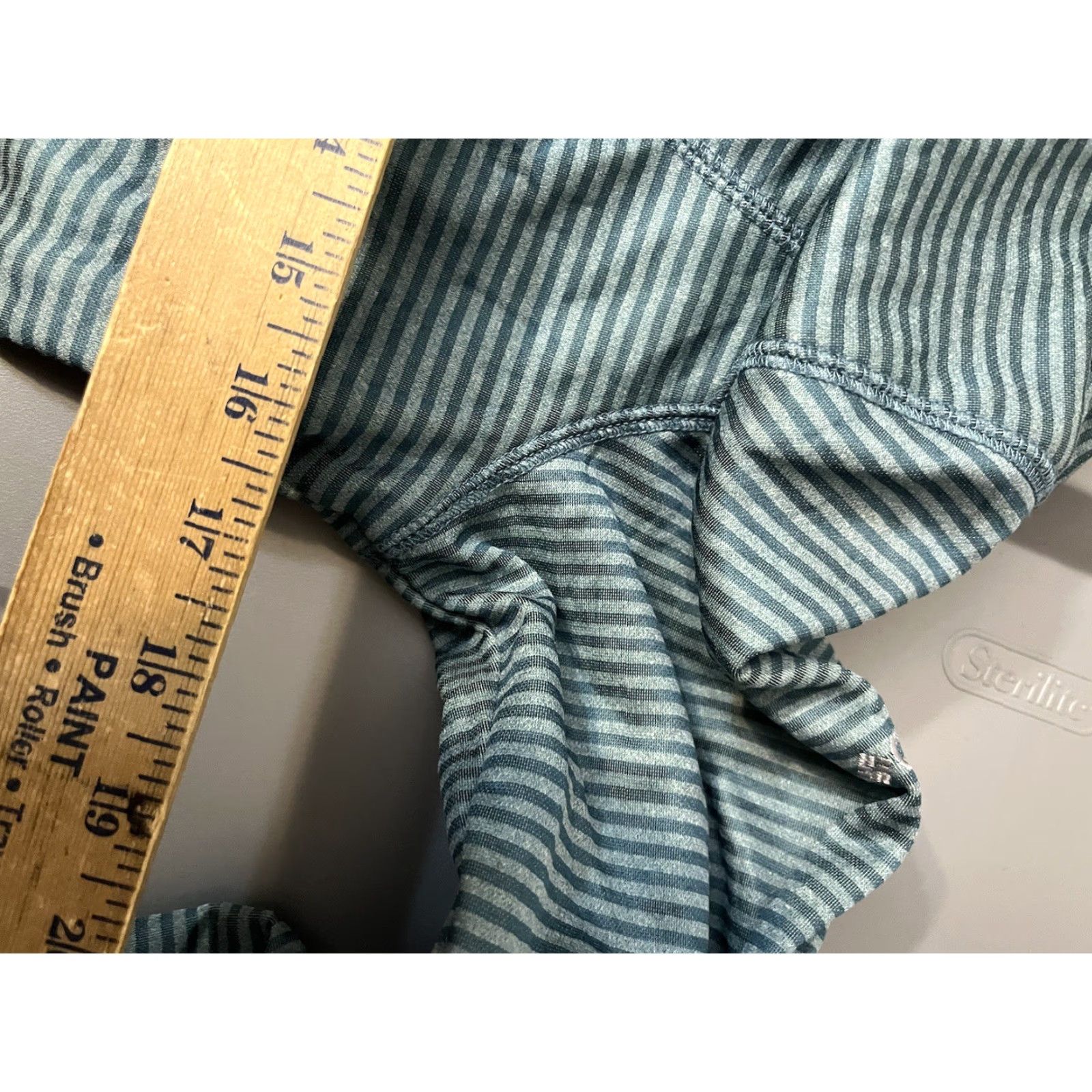 Vintage Columbia Pullover Womens Size M Green Striped 1/4 Zip Fleece Lined Mountain Run Activewear Jacket Size M / US 6-8 / IT 42-44 - 6 Thumbnail