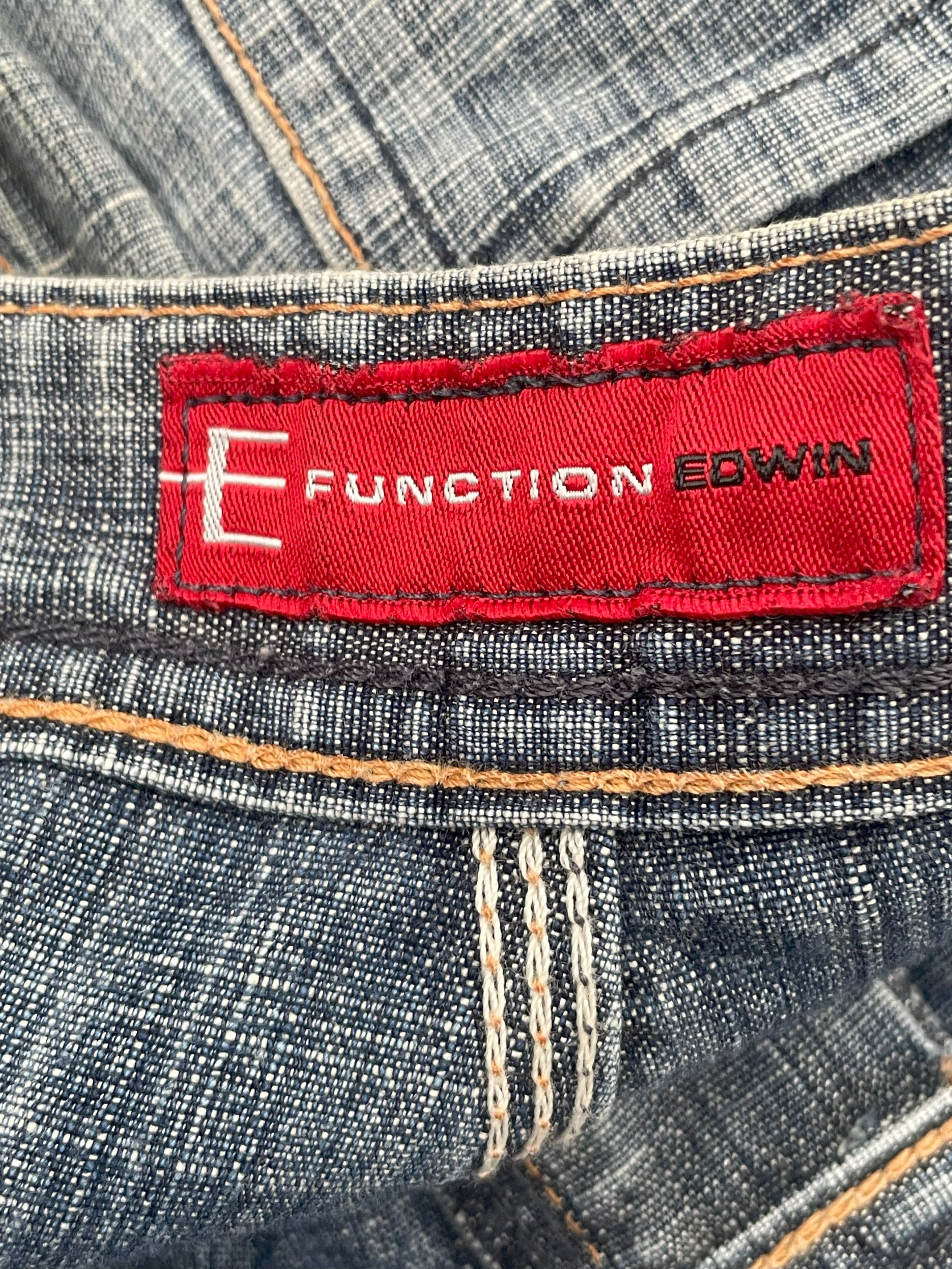 Edwin × Japanese Brand × Vintage Vintage Edwin E function 2003 Narrow Jeans Size US 32 / EU 48 - 15 Thumbnail