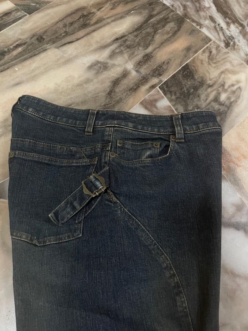 Japanese Brand Vintage Fildire Side Buckle Denim Jeans Inspired Helmut Lang Size 27" / US 4 / IT 40 - 10 Thumbnail