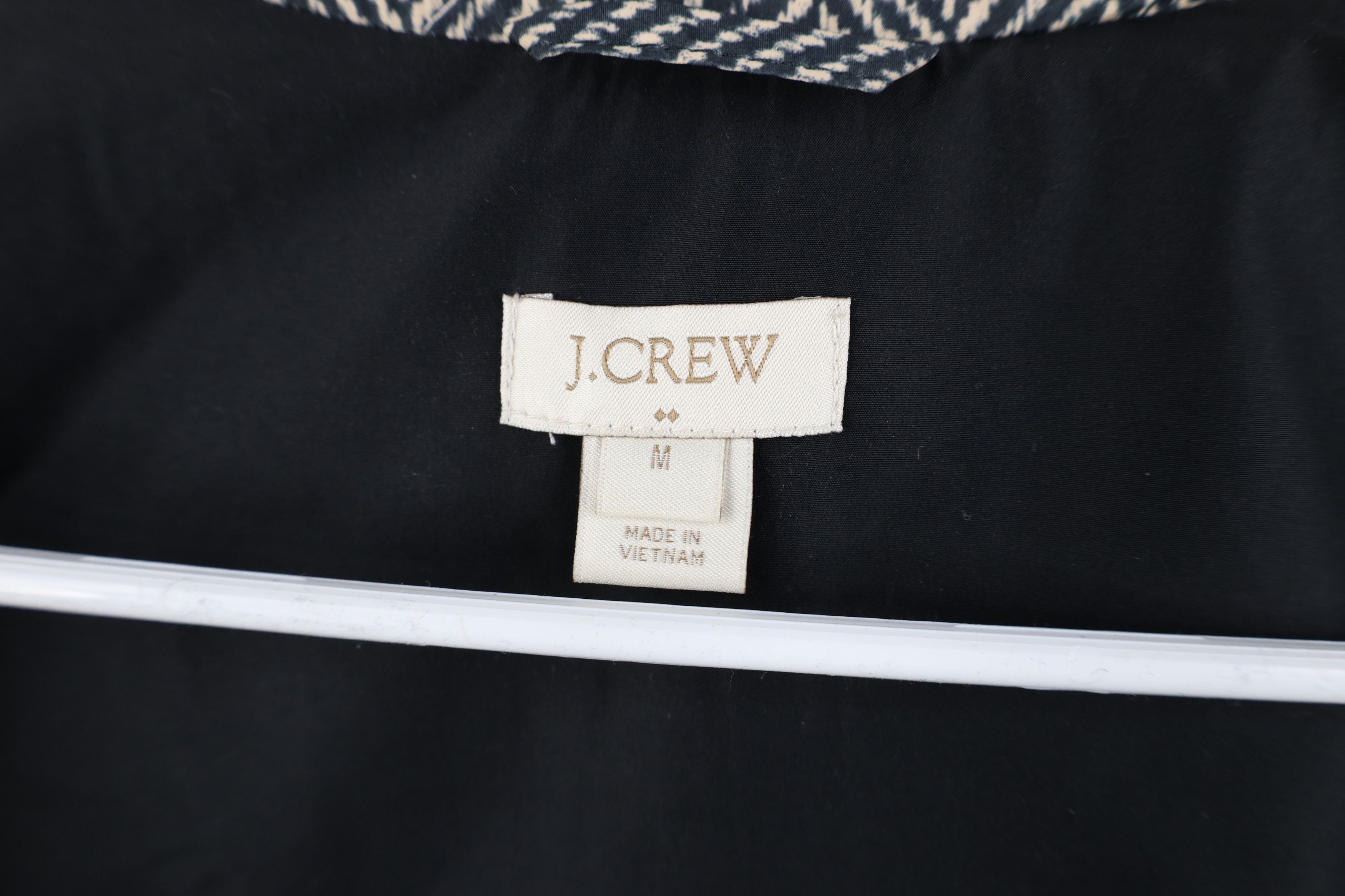 J.Crew J Crew Insulated Herringbone Full Zip Puffer Vest Jacket Size M / US 6-8 / IT 42-44 - 7 Thumbnail