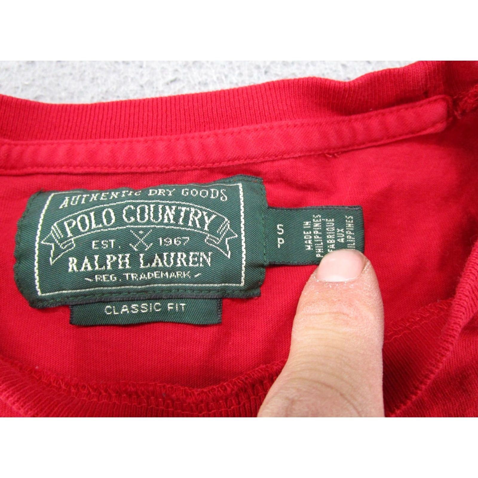 Polo Ralph Lauren Polo Ralph Lauren Polo Country Outdoorwear Sportsman Red T-Shirt Men’s Size S Elk Shirt” Size US S / EU 44-46 / 1 - 3 Thumbnail
