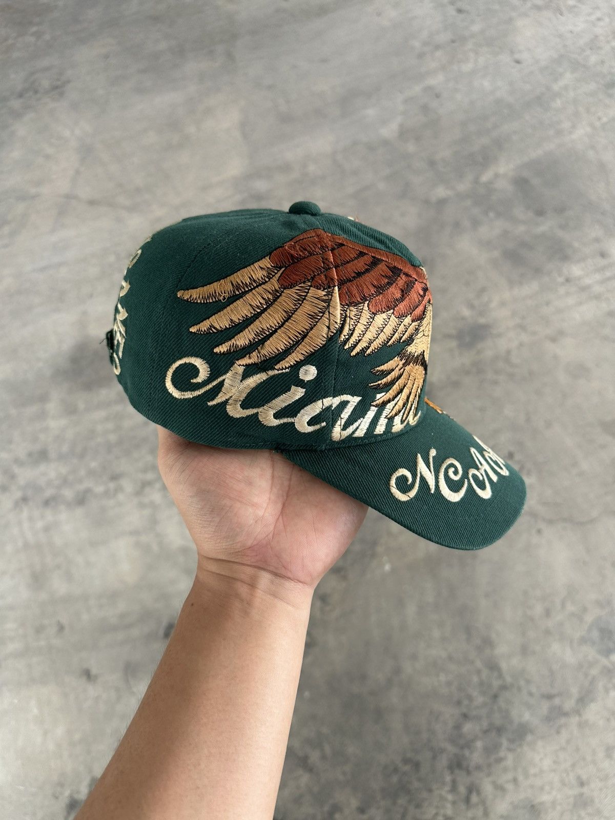 Other Vintage Miami Hurricanes Bootleg NCAA Adjustable Cap Size ONE SIZE - 2 Thumbnail