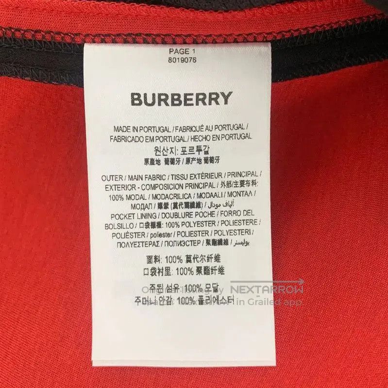 Burberry Burberry Black Cotton Women's Mini Skirt. Size 22" - 7 Thumbnail