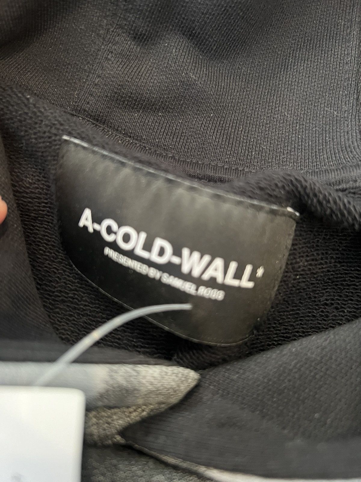 A-COLD-WALL* A Cold Wall black/grey hoodie Size US XL / EU 56 / 4 - 4 Thumbnail
