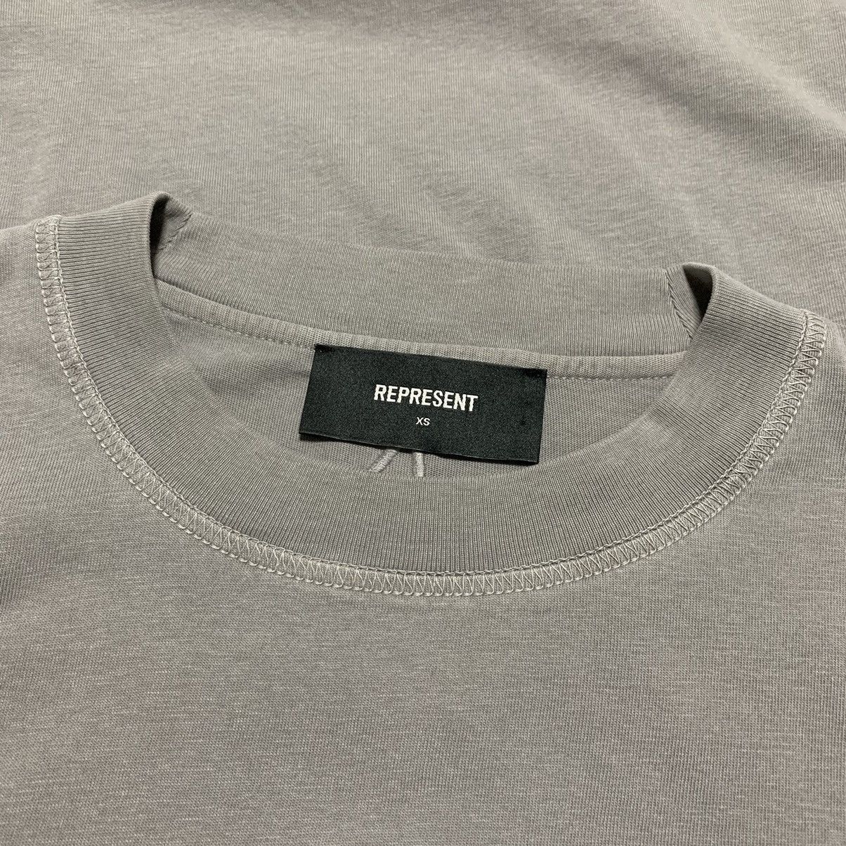 Represent Clo. Represent XS Initial Long Sleeve Tee Ultimate Grey Top Size US XS / EU 42 / 0 - 3 Thumbnail