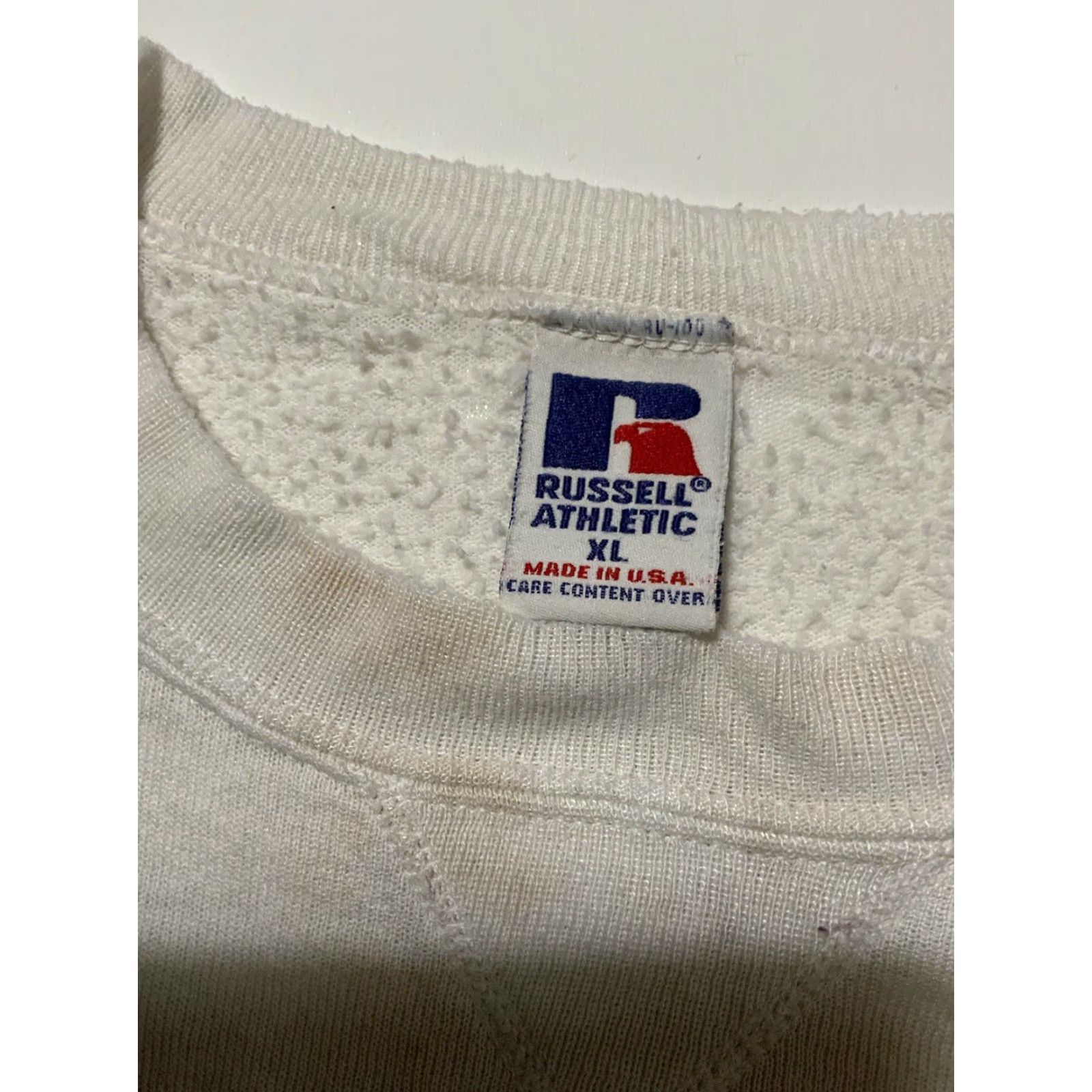 Russell Athletic VINTAGE Russell Athletic University Akron Alum Made USA Crewneck Sweatshirt XL Men White USA Crewneck Sweatshirt XL Men Size US XL / EU 56 / 4 - 5 Thumbnail