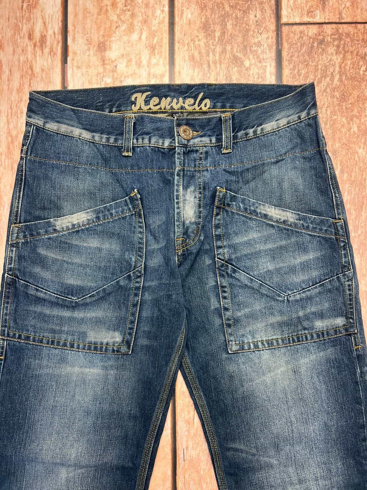 Other Kenvelo vintage avant garde distressed jeans Size US 34 / EU 50 - 3 Thumbnail