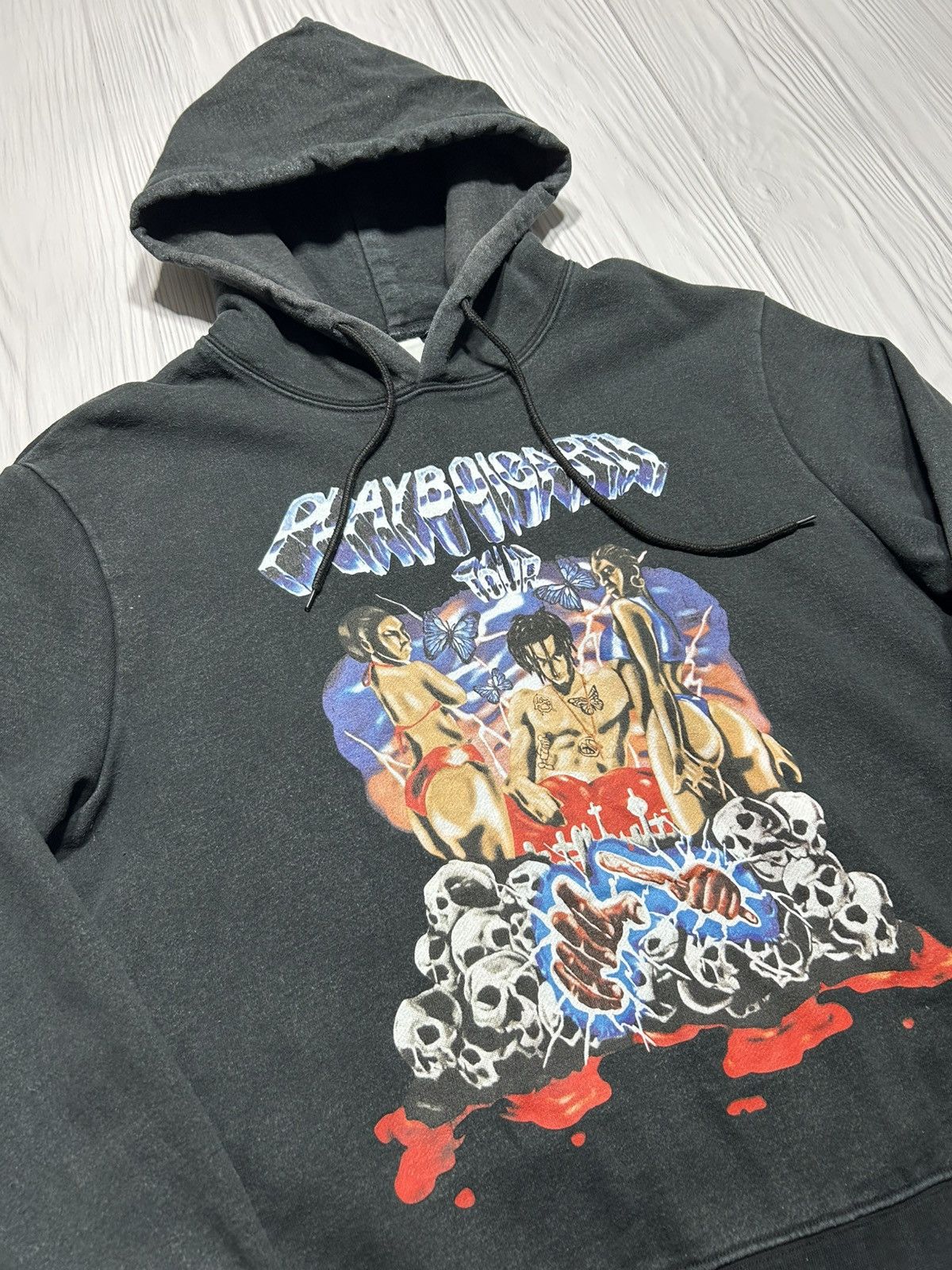 Playboi Carti Playboy Carti Tour Hoodie Rap Girls Size S Size US S / EU 44-46 / 1 - 7 Thumbnail