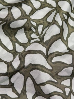 Brunello Cucinelli o1y0825 Silk Top in Multicolor Size M / US 6-8 / IT 42-44 - 4 Thumbnail