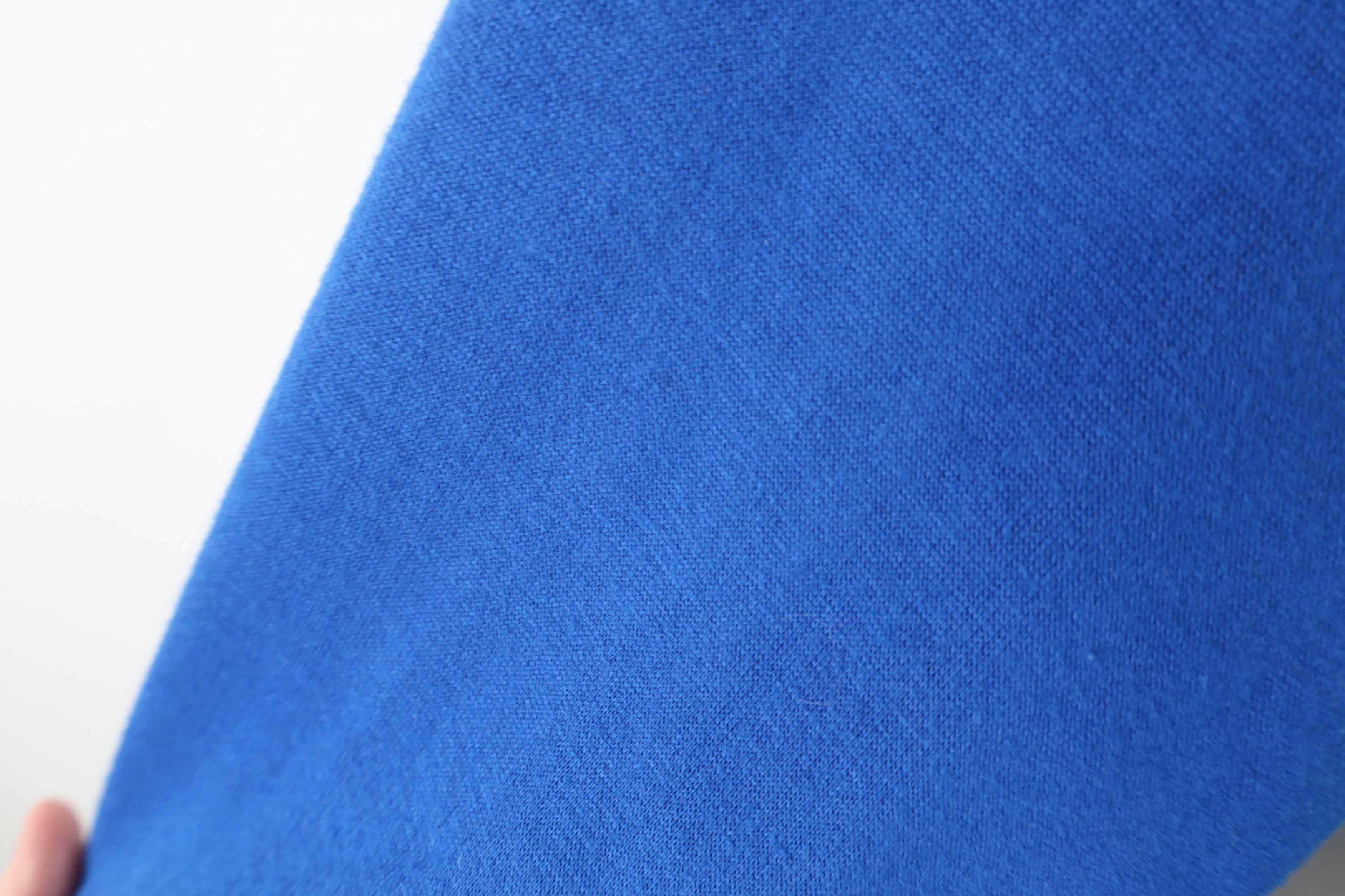 Vintage Vintage 70s Streetwear Blank Hoodie Sweatshirt Royal Blue Size US S / EU 44-46 / 1 - 7 Thumbnail